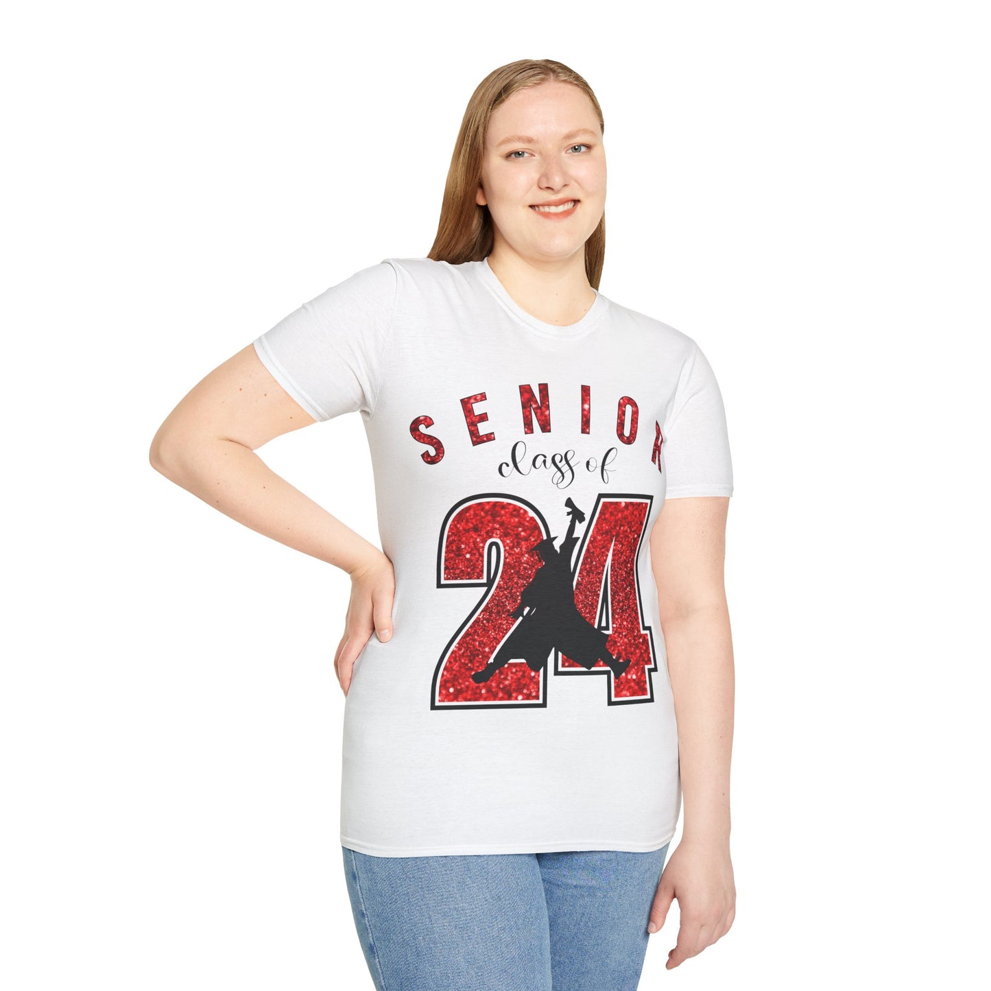 Copy of 2024 Air Jordan | Red Glitter | Senior T-Shirt