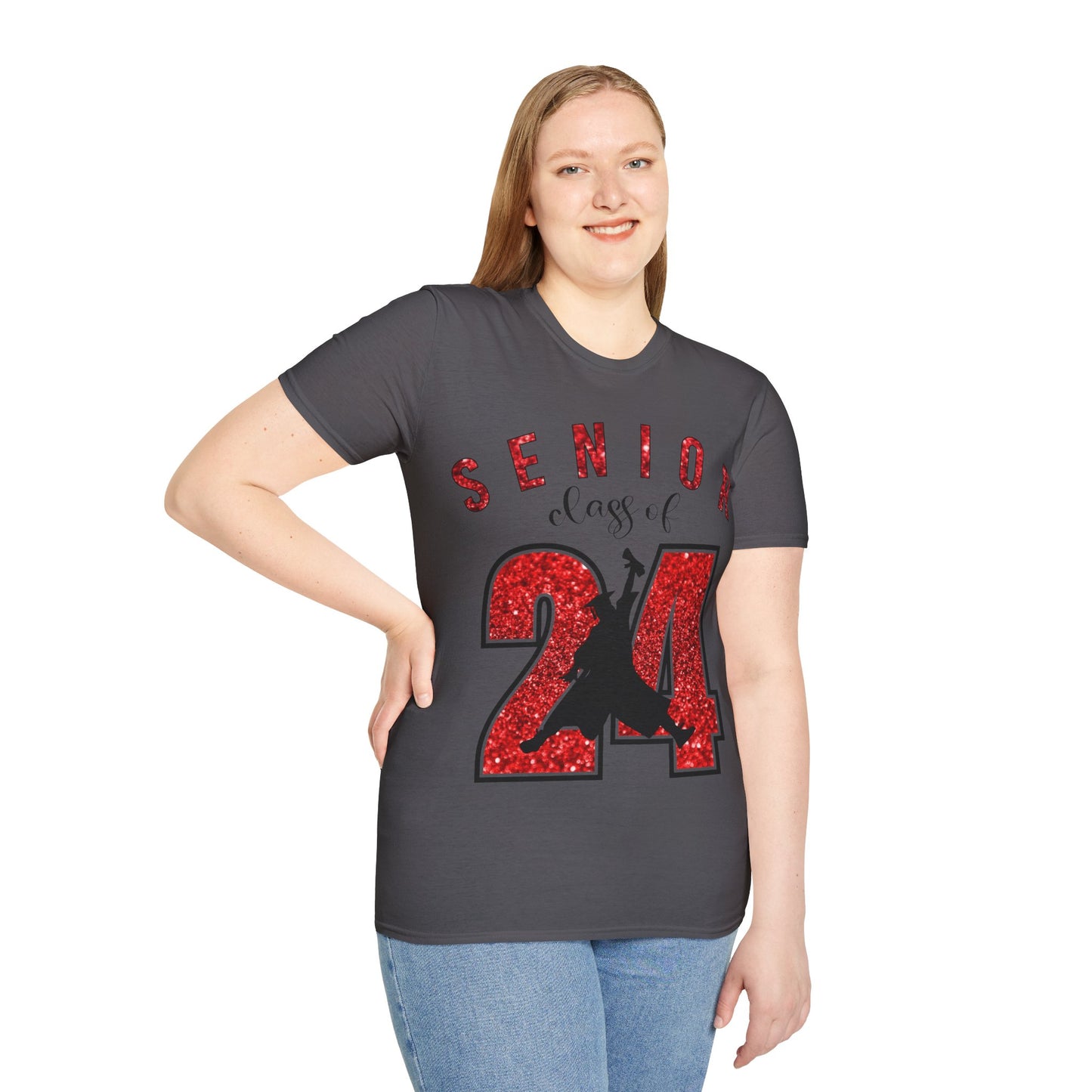 Copy of 2024 Air Jordan | Red Glitter | Senior T-Shirt