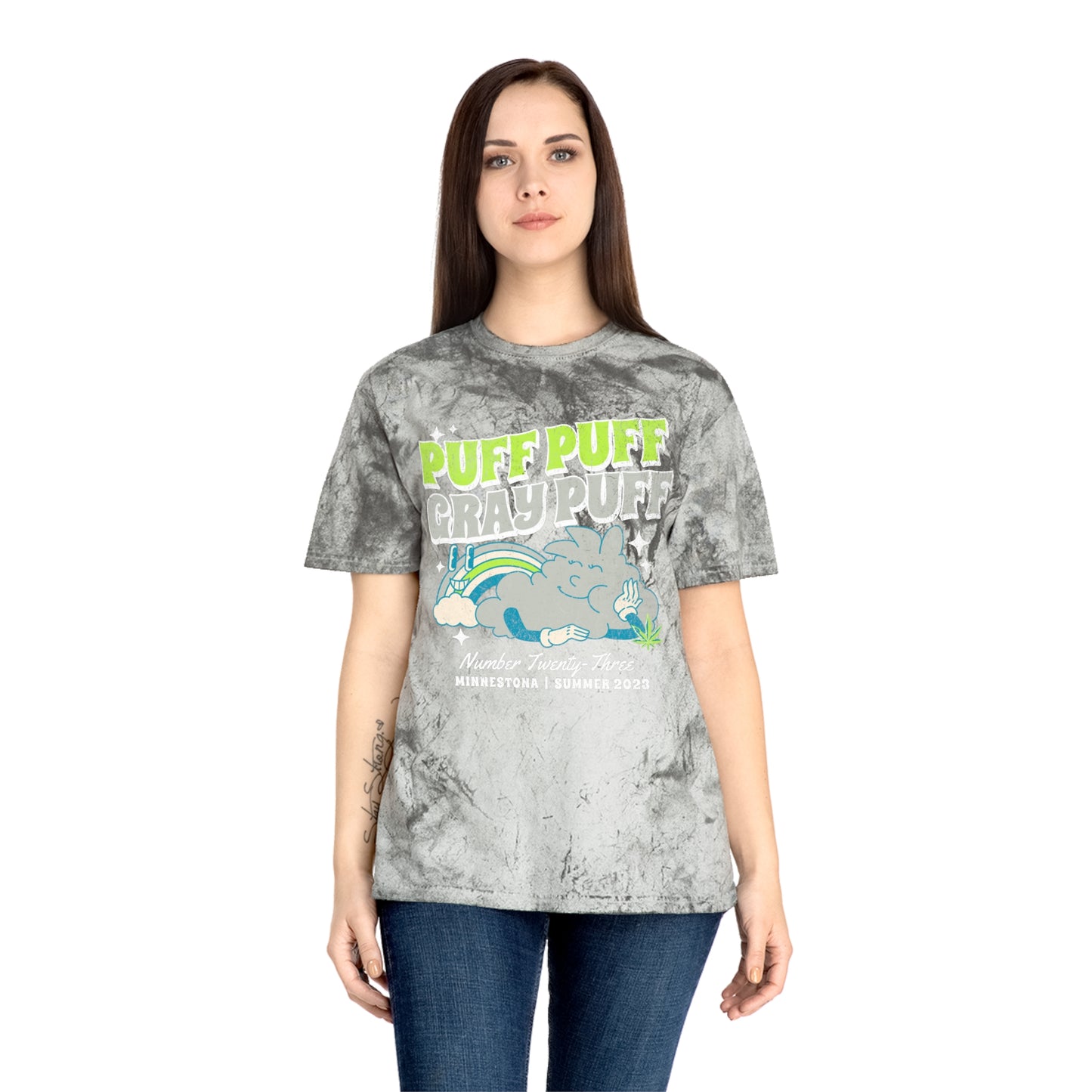Puff Puff Gray Puff | Minnesota Legal Comfort Color T-Shirt
