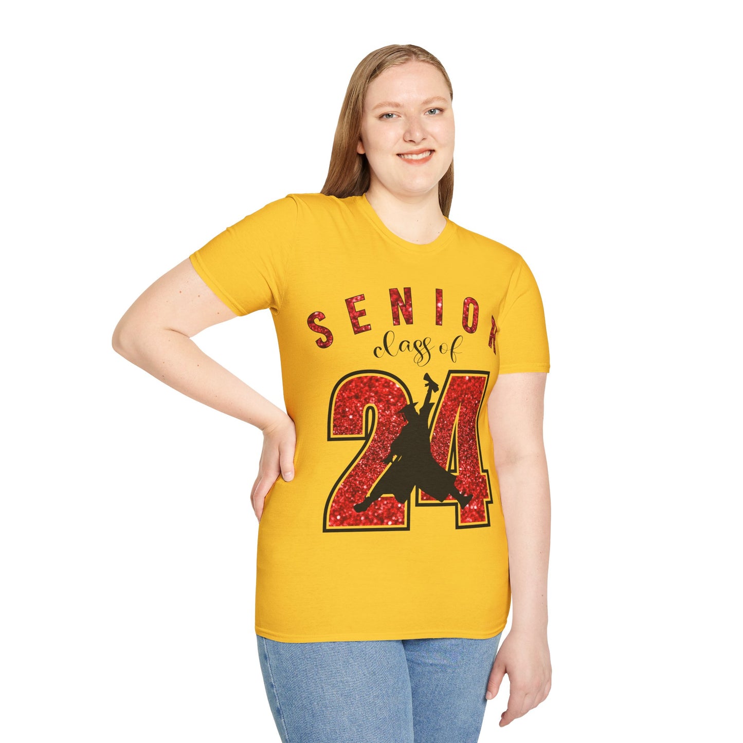 Copy of 2024 Air Jordan | Red Glitter | Senior T-Shirt