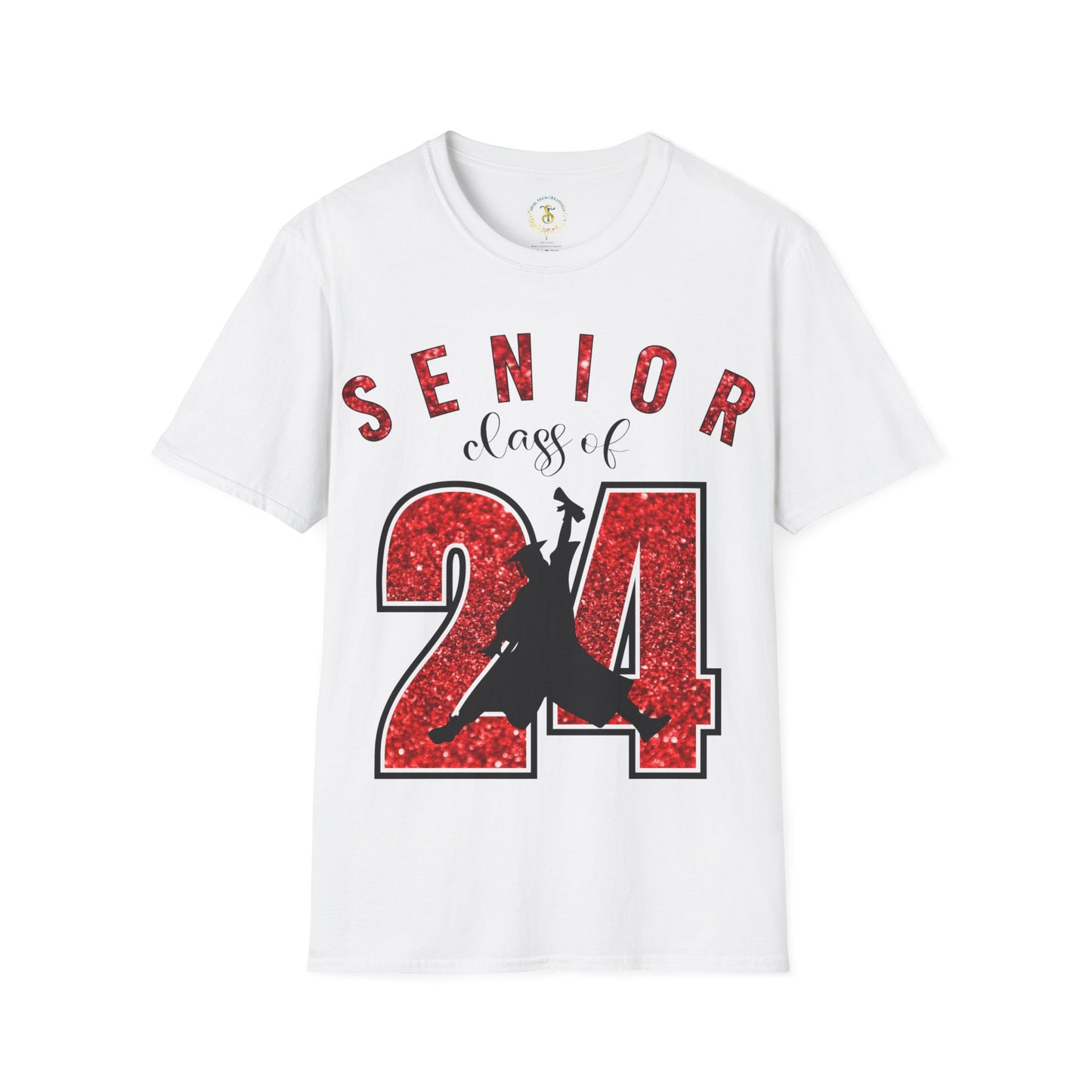 Copy of 2024 Air Jordan | Red Glitter | Senior T-Shirt