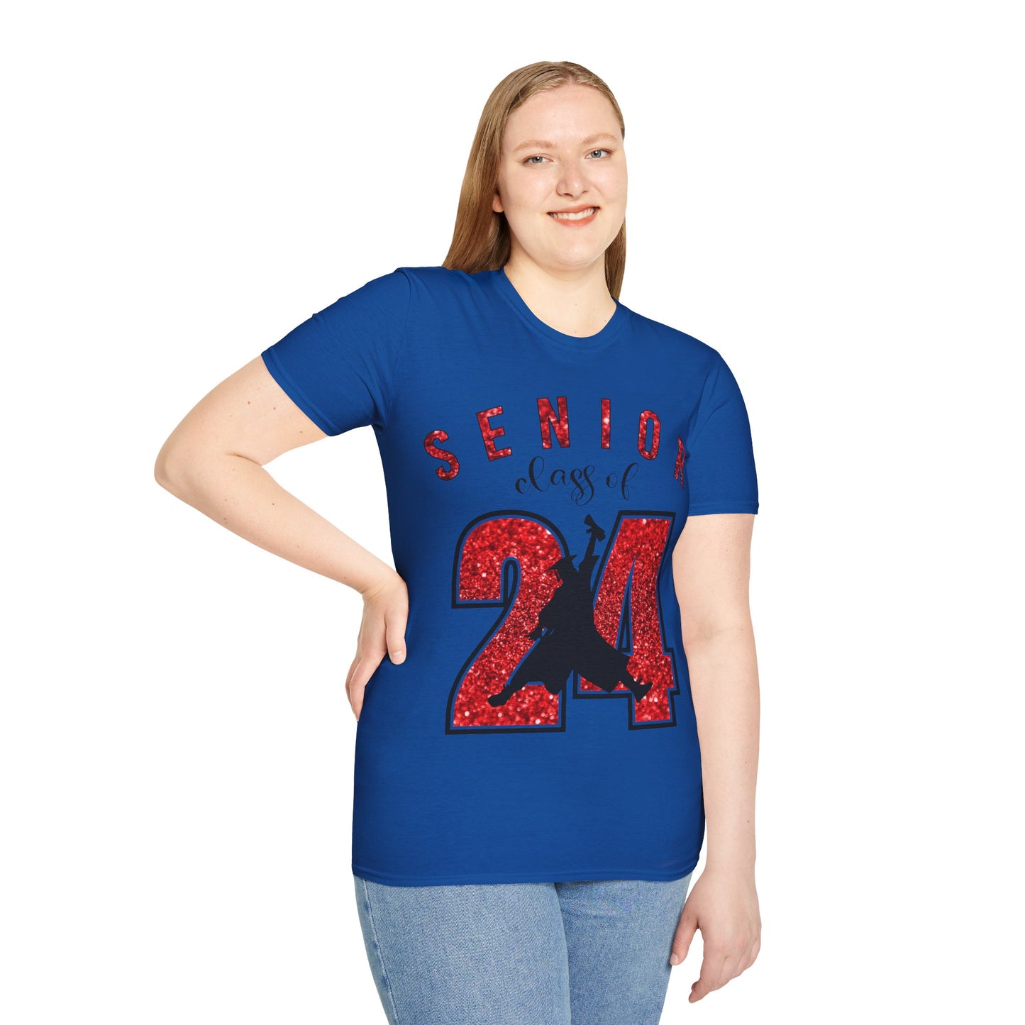 Copy of 2024 Air Jordan | Red Glitter | Senior T-Shirt