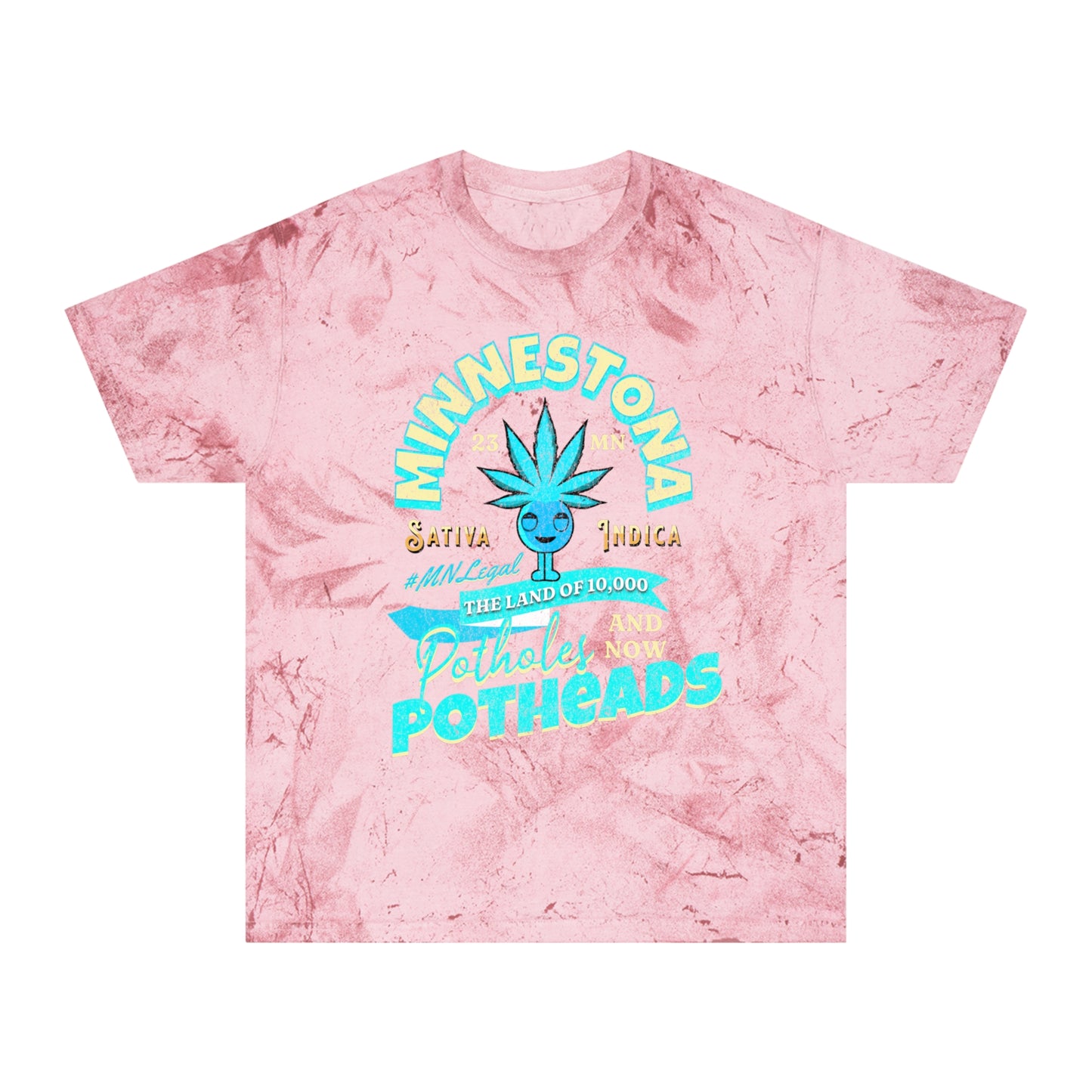 Minnestona | Land of 10,000 Potheads | Minnesota Legal Comfort Color T-shirt