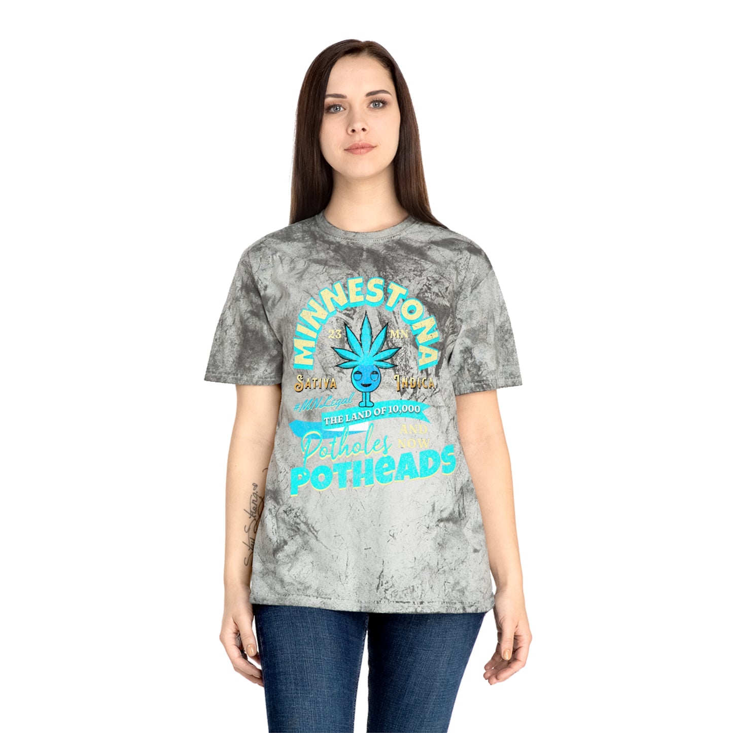 Minnestona | Land of 10,000 Potheads | Minnesota Legal Comfort Color T-shirt