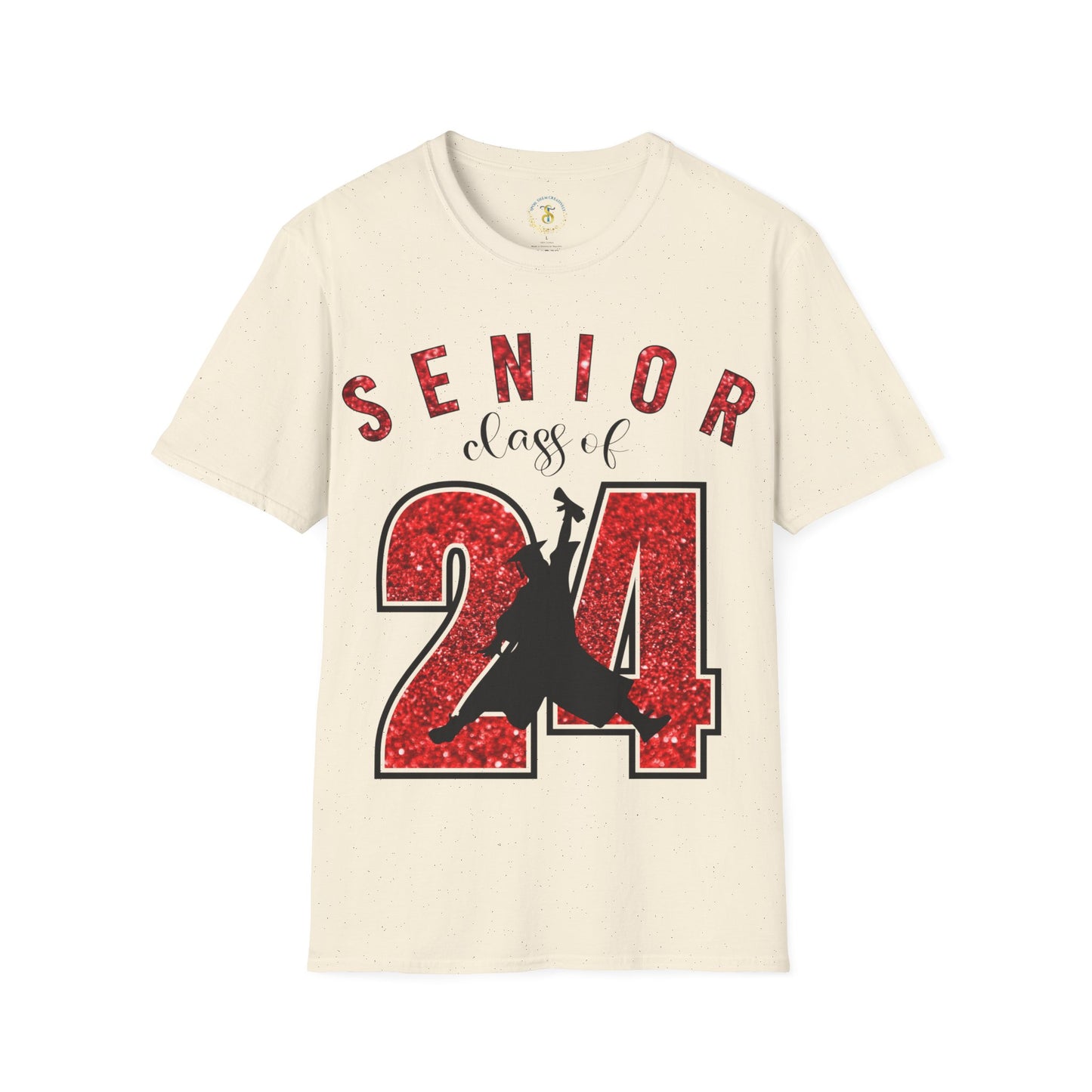 Copy of 2024 Air Jordan | Red Glitter | Senior T-Shirt
