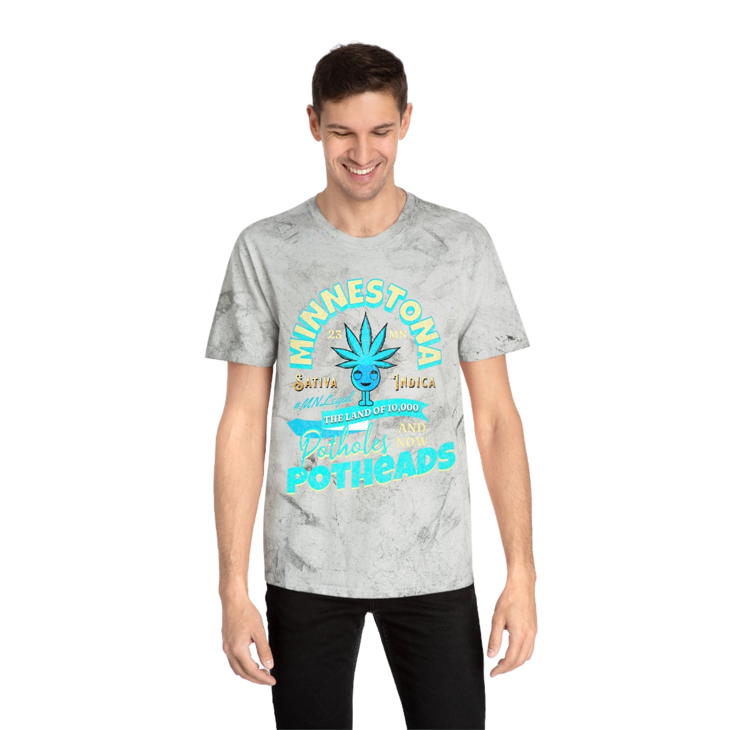 Minnestona | Land of 10,000 Potheads | Minnesota Legal Comfort Color T-shirt