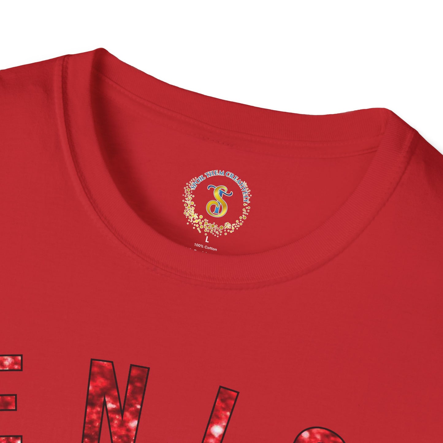 Copy of 2024 Air Jordan | Red Glitter | Senior T-Shirt