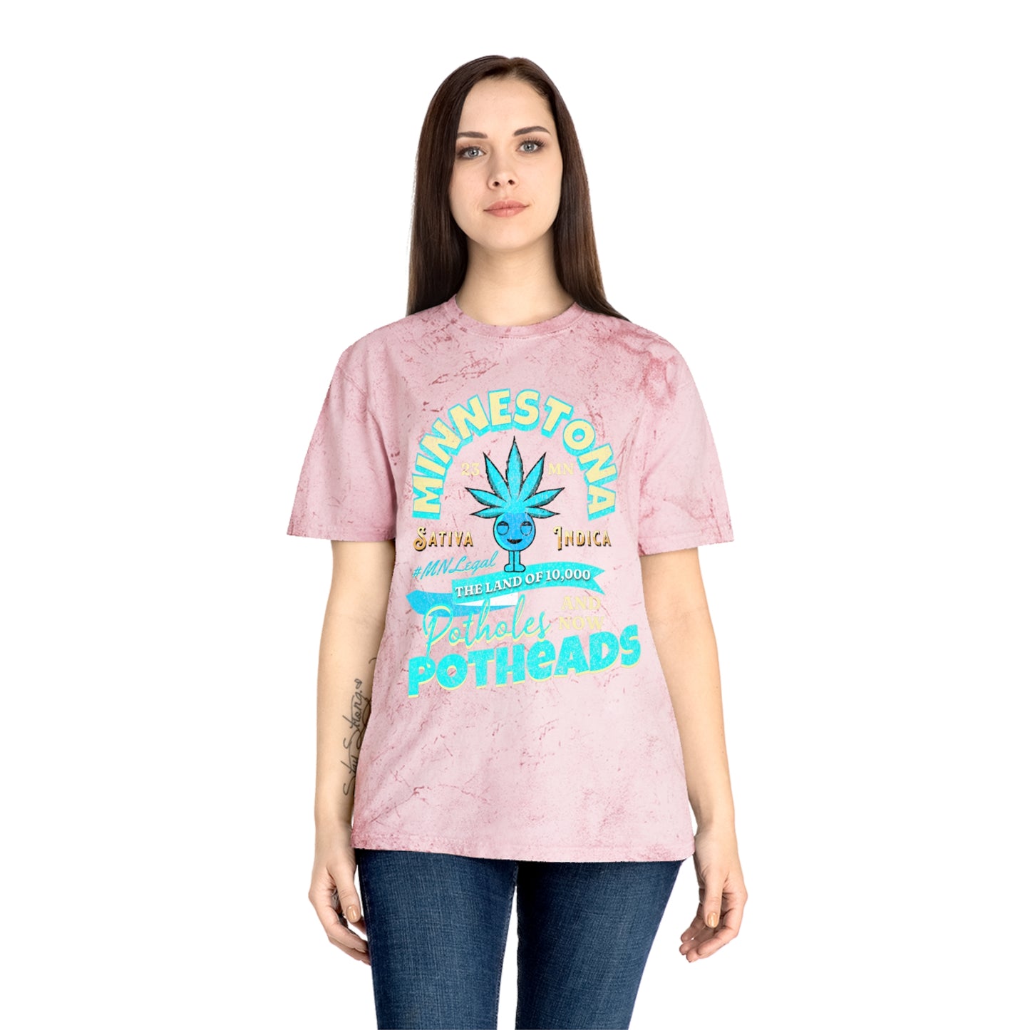 Minnestona | Land of 10,000 Potheads | Minnesota Legal Comfort Color T-shirt