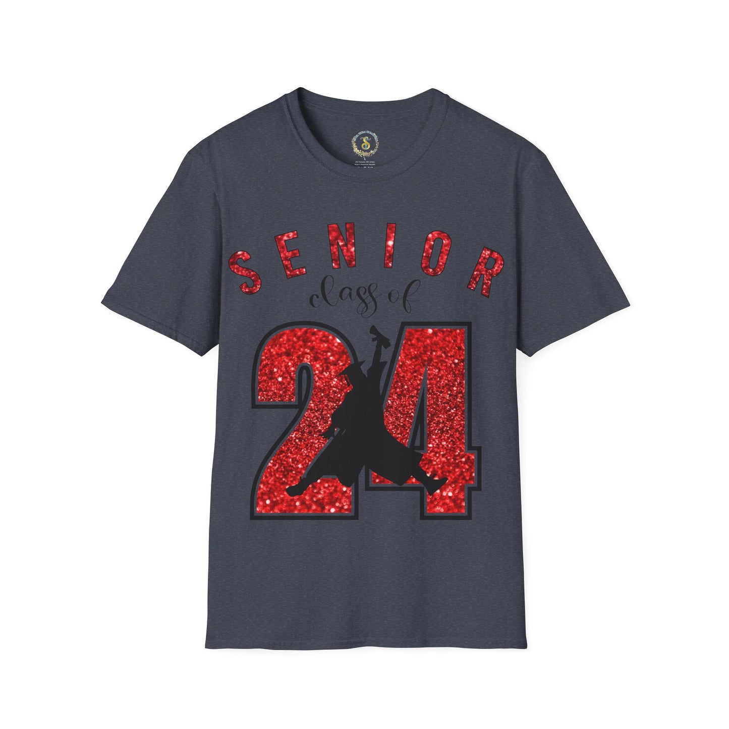 Copy of 2024 Air Jordan | Red Glitter | Senior T-Shirt