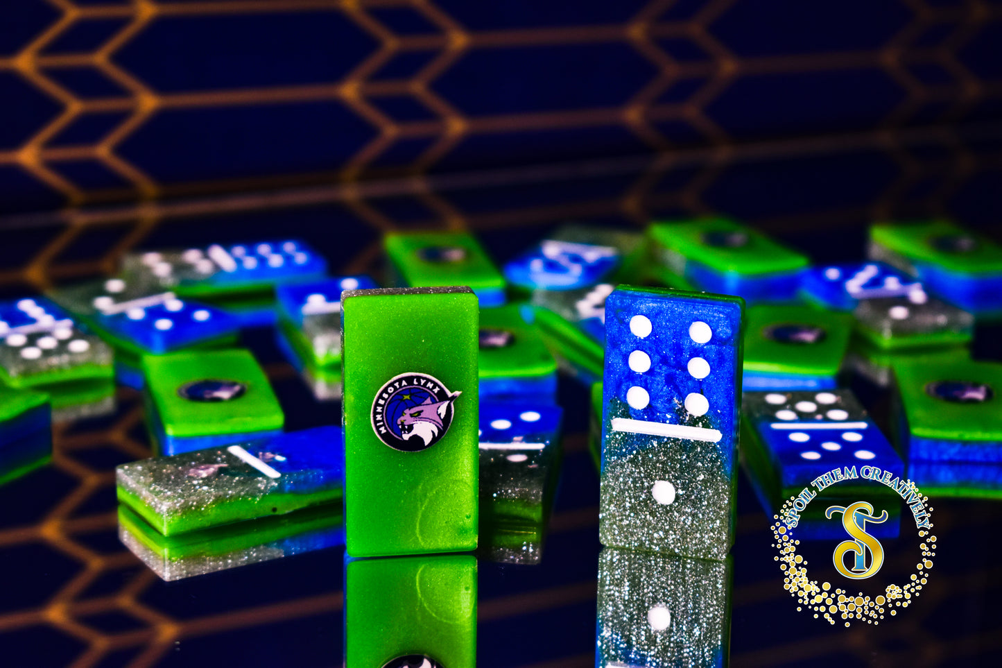Custom Resin Dominoes