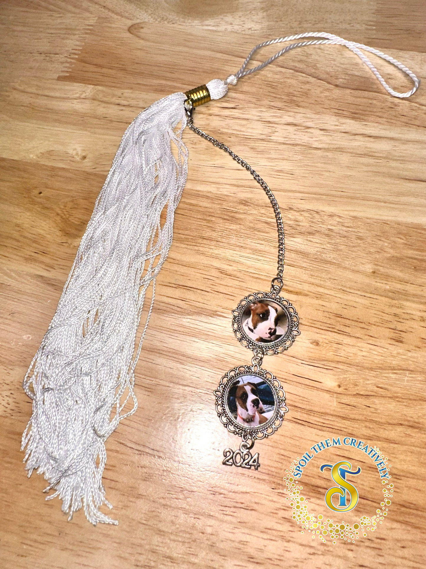 2025 Graduation Photo Cap Tassel Charm
