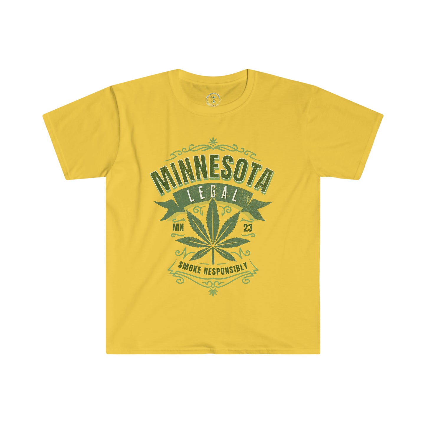 Smoke Responsibly | Minnesota Legal T-Shirt