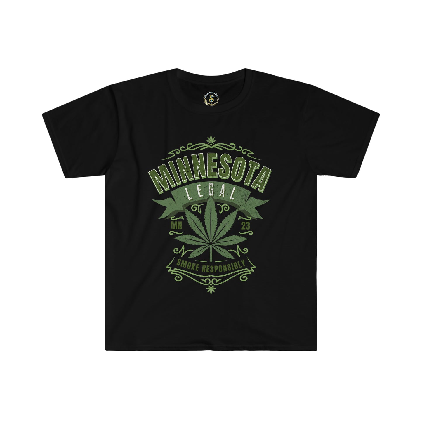 Smoke Responsibly | Minnesota Legal T-Shirt