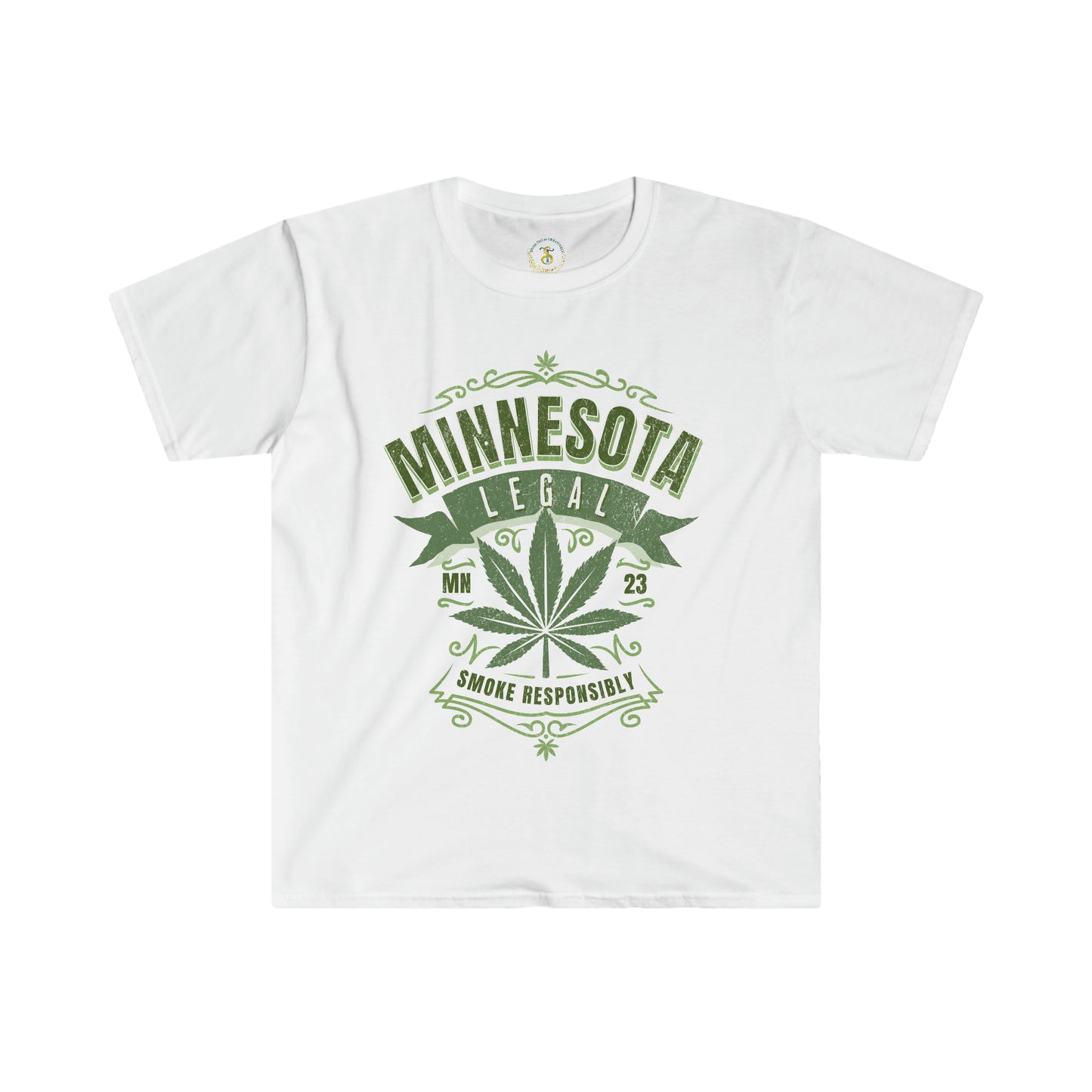 Smoke Responsibly | Minnesota Legal T-Shirt