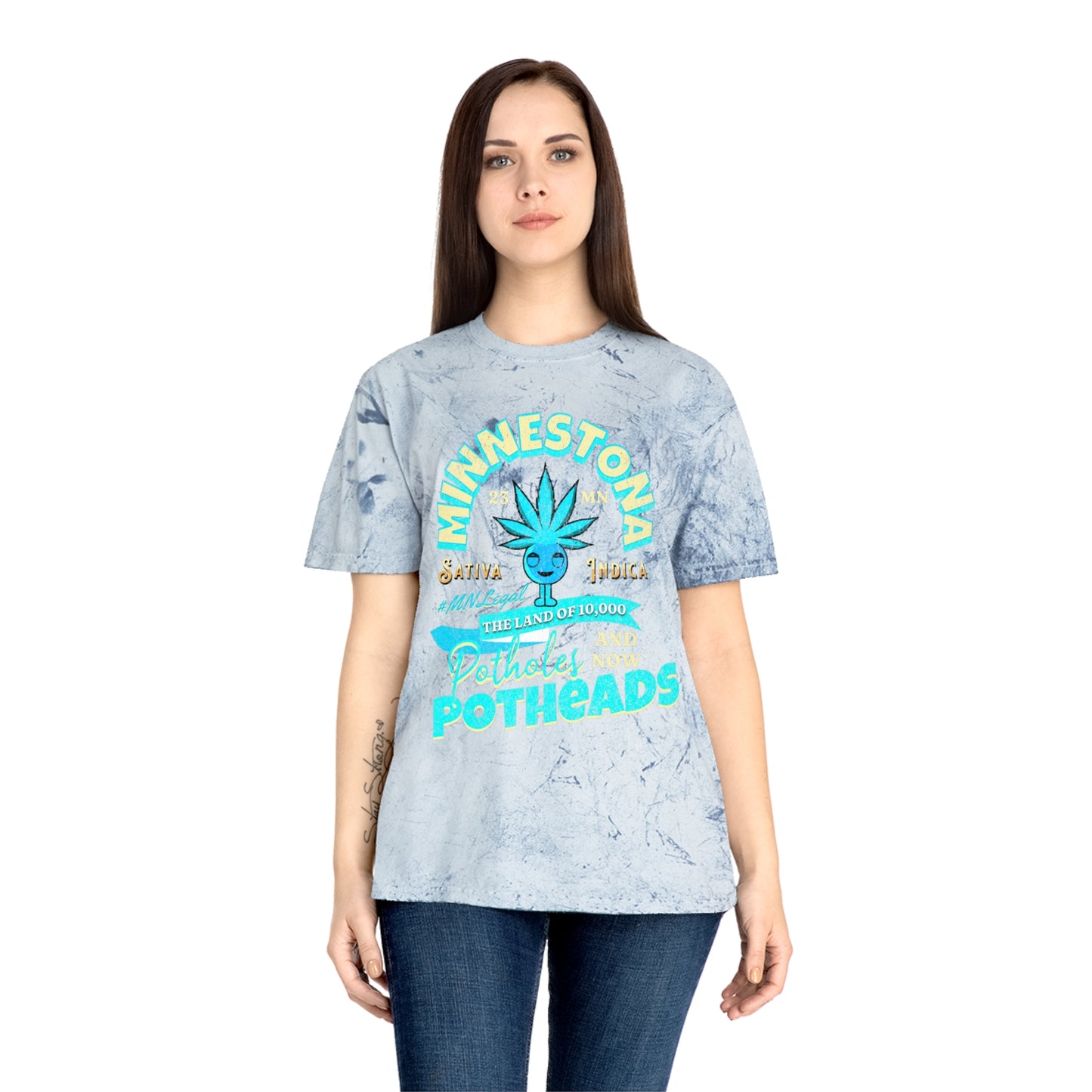 Minnestona | Land of 10,000 Potheads | Minnesota Legal Comfort Color T-shirt