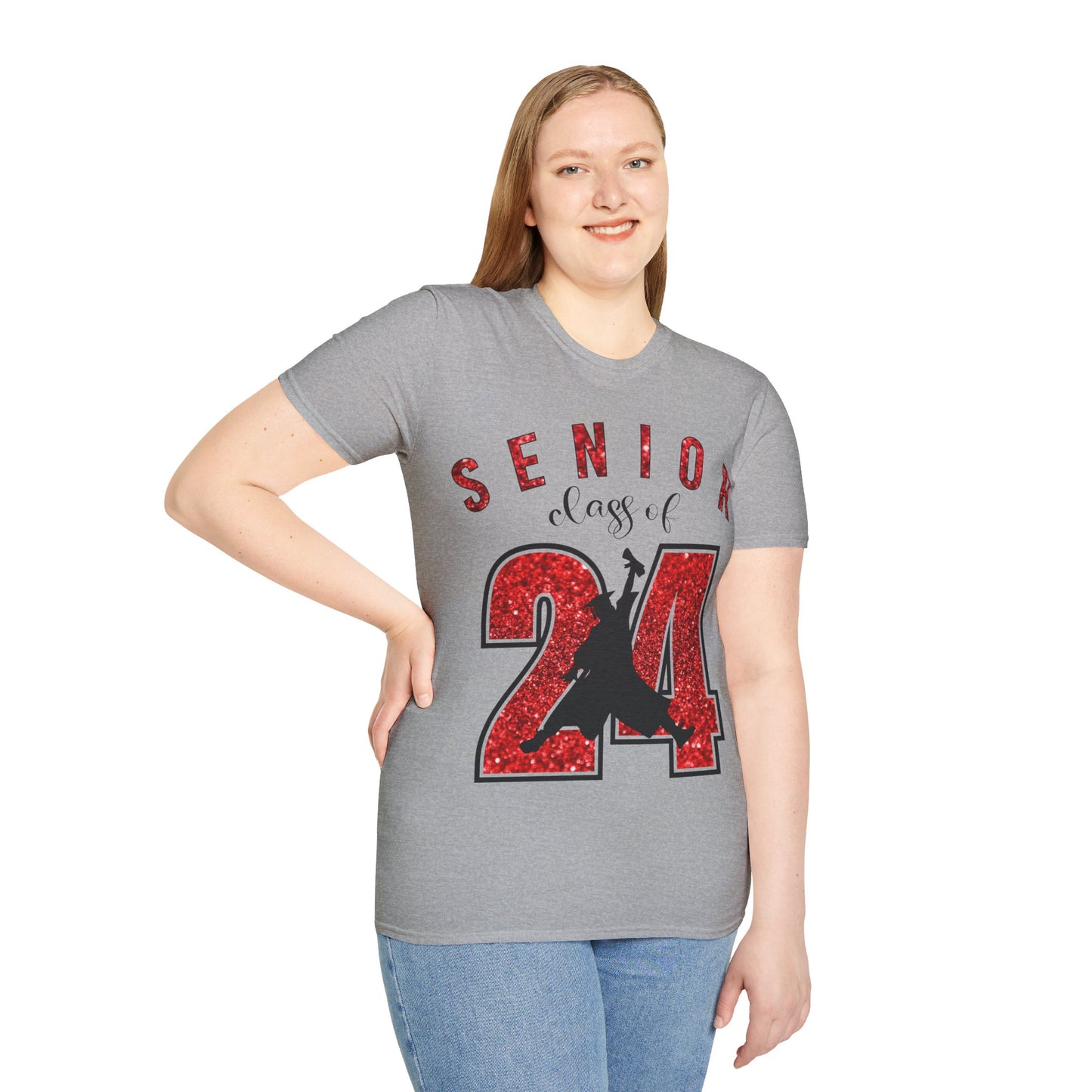 Copy of 2024 Air Jordan | Red Glitter | Senior T-Shirt