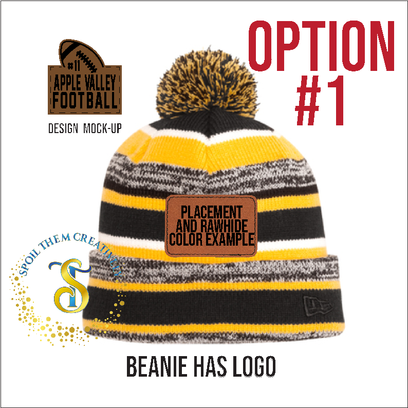Apple Valley Football Beanies