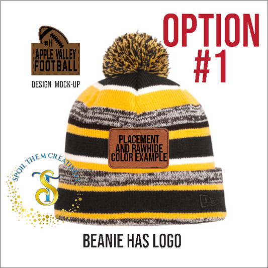 Apple Valley Football Beanies