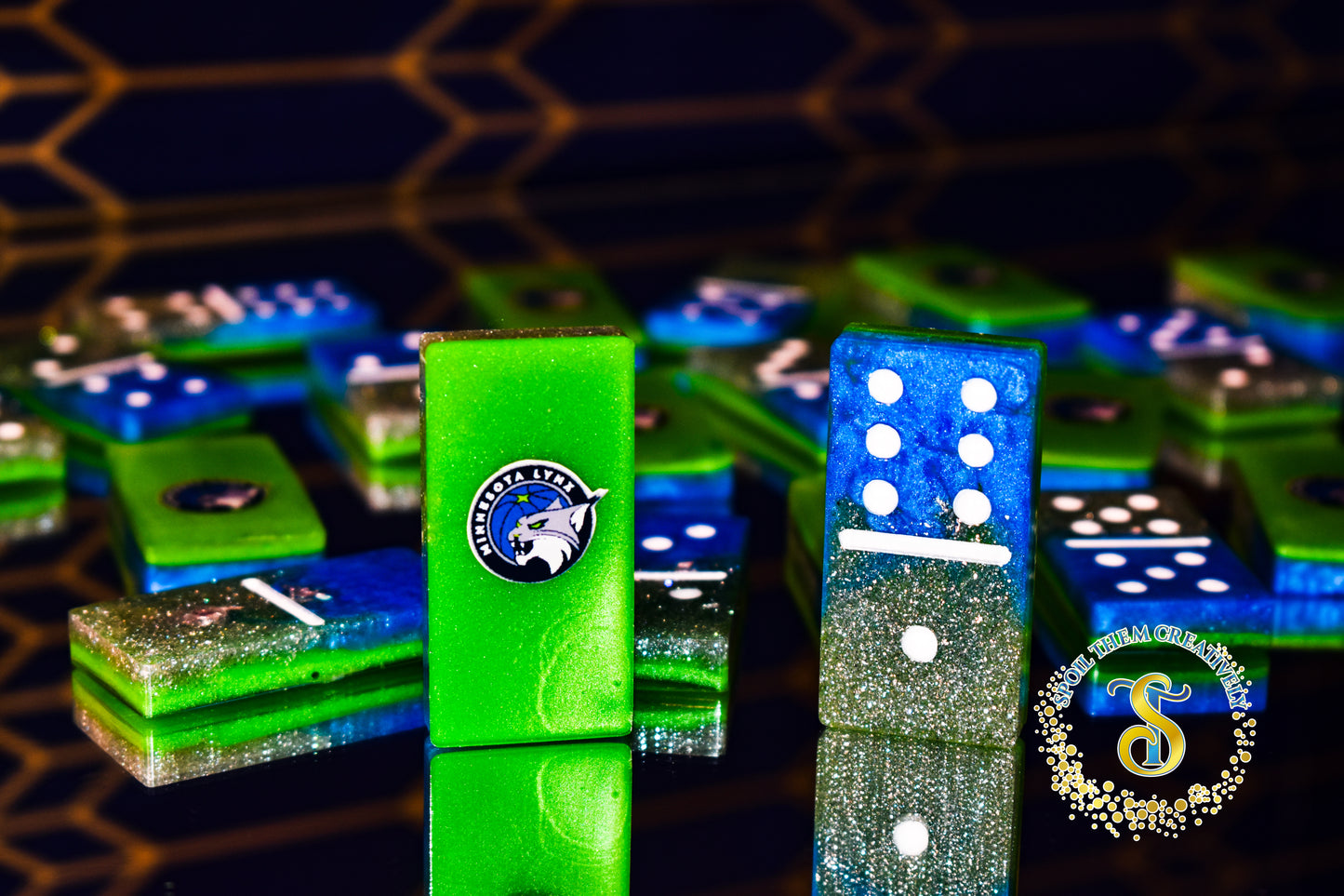 Custom Resin Dominoes