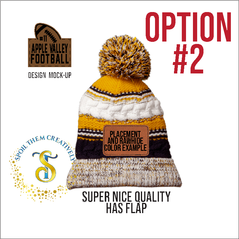Apple Valley Football Beanies