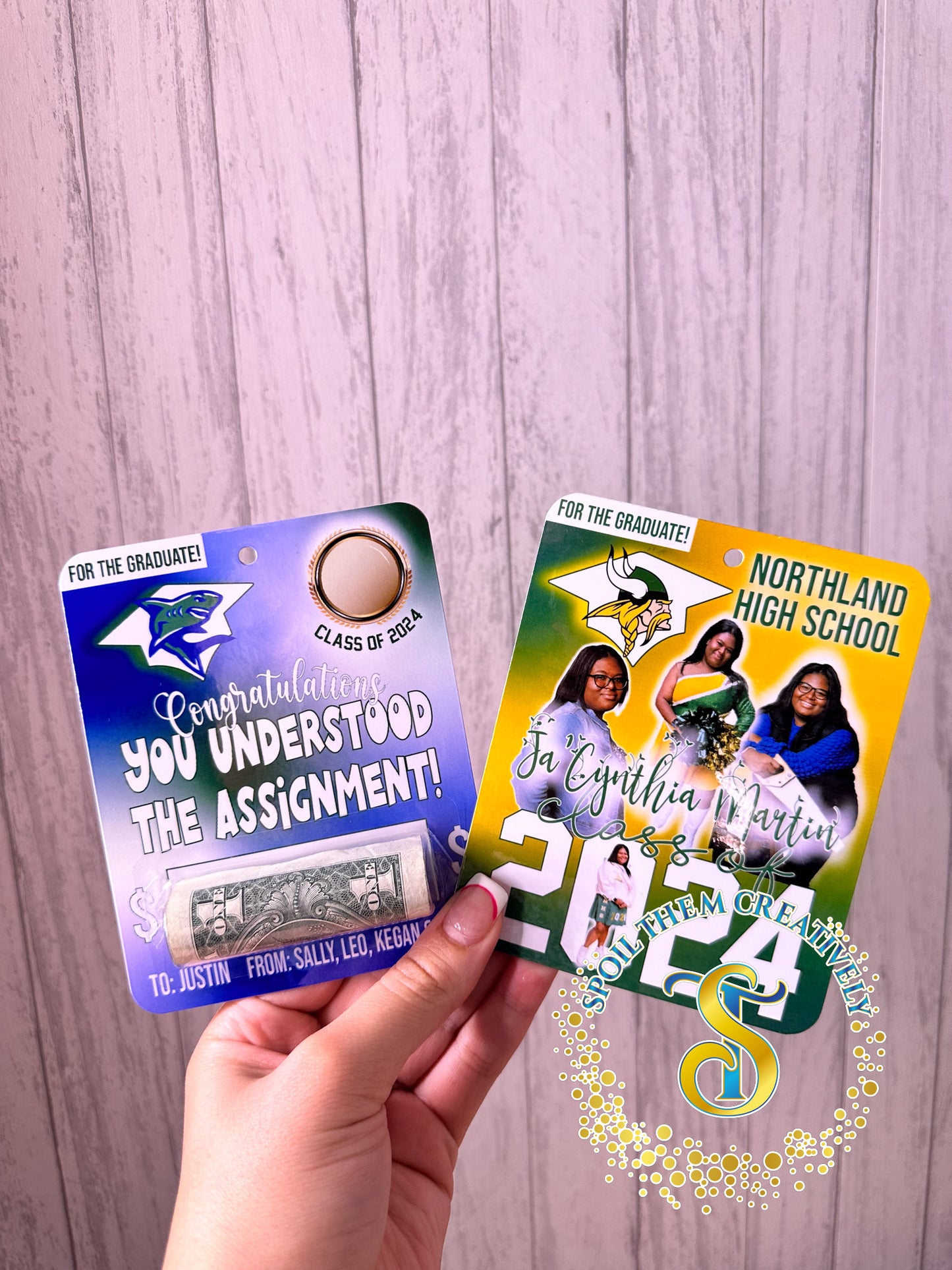 Graduation Money Card Holder