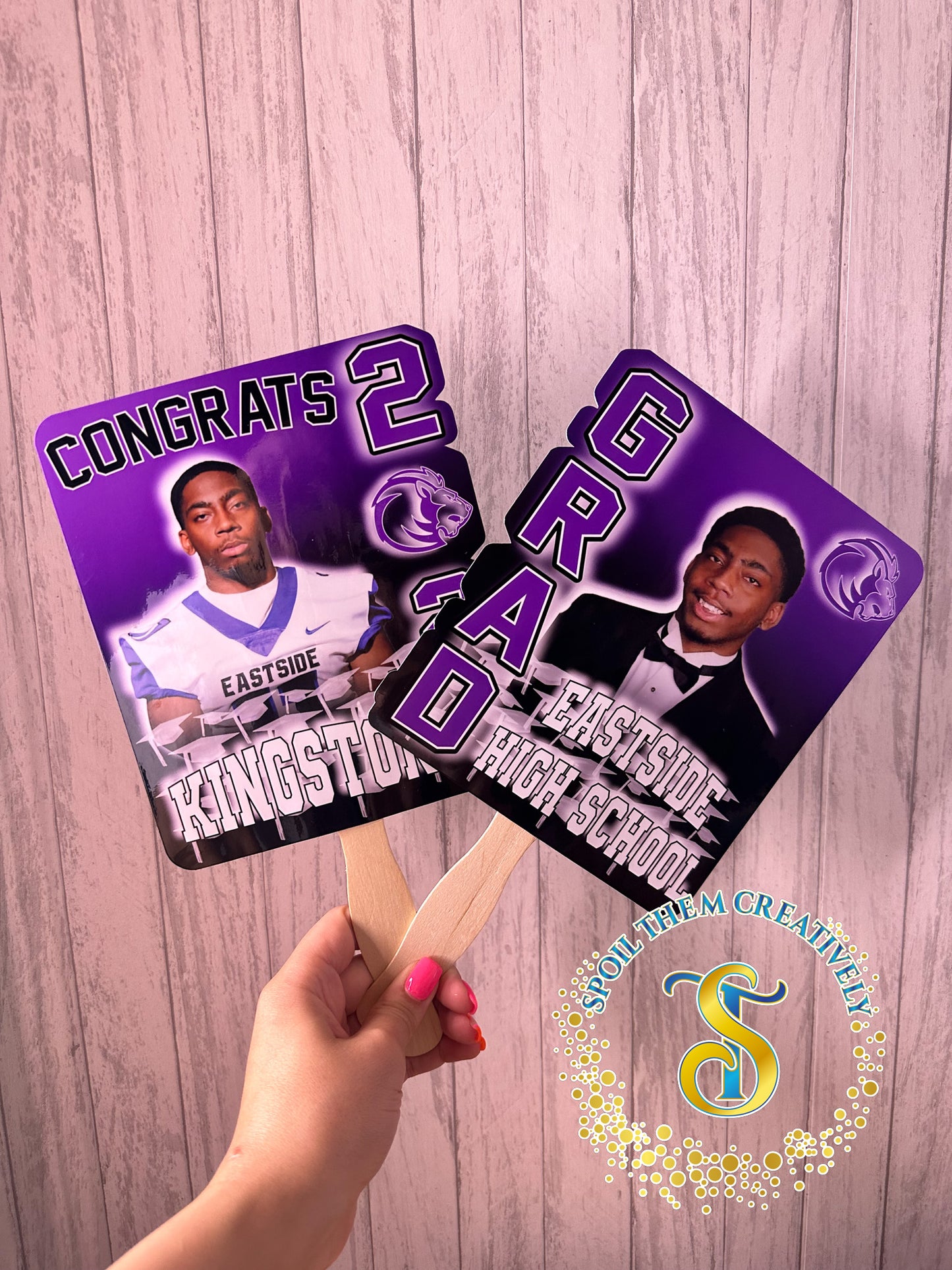 Graduation Hand Fans (4 Pack)
