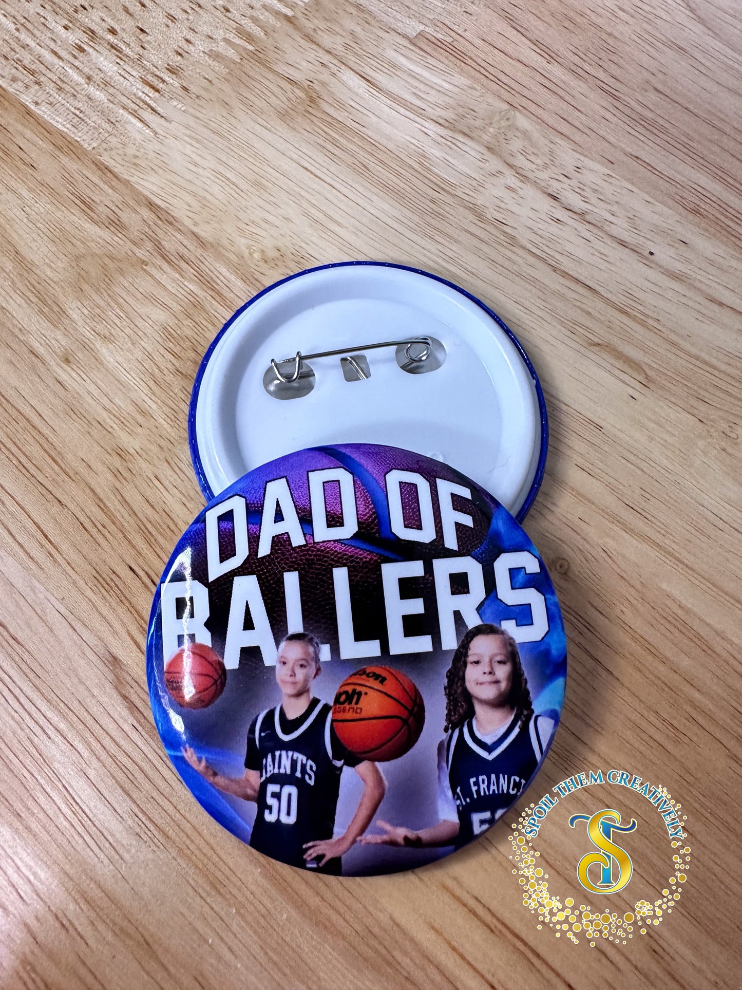 Custom Photo Buttons