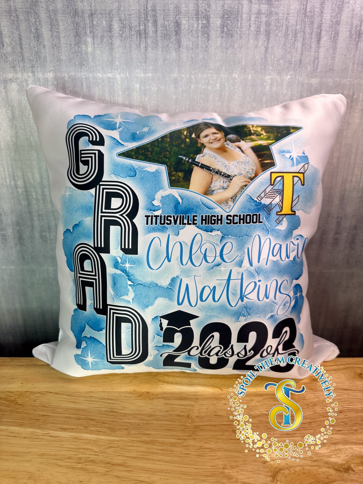 Customize a Graduation Pillow!