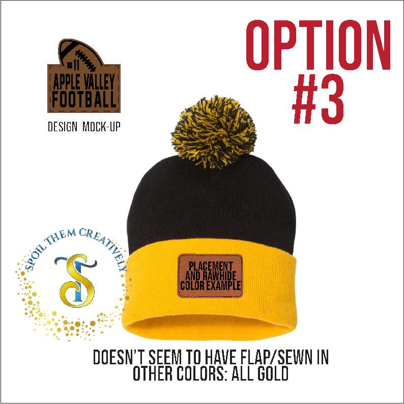 Apple Valley Football Beanies