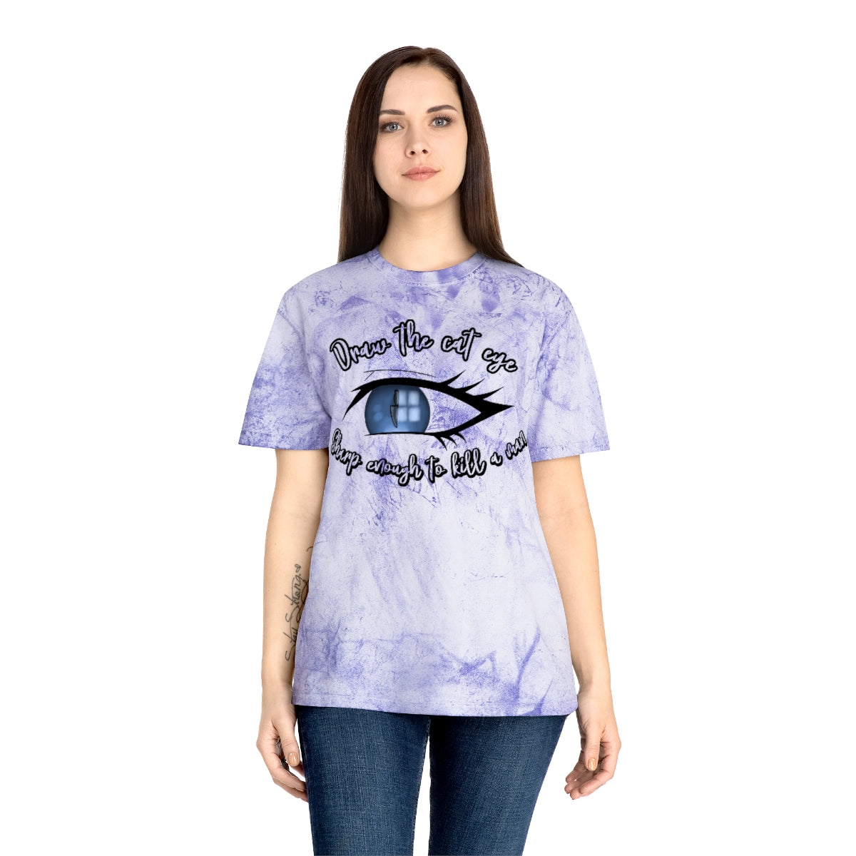 Taylor Swift Lyrics T-Shirt | Midnight Shirt | Draw the cat eye sharp enough | Swifties Shirt | Eras Tour Shirt