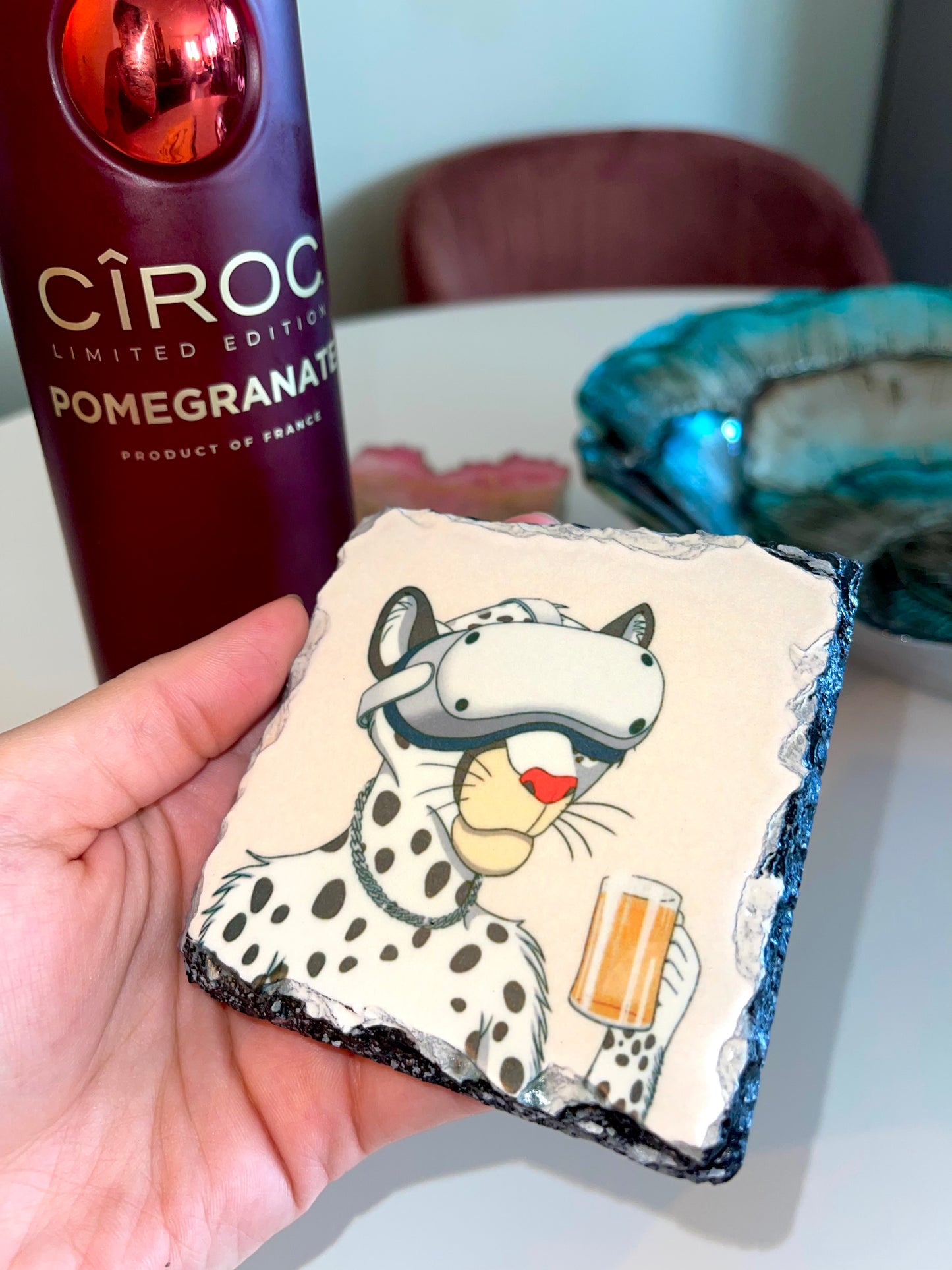 Coaster Rock Slate w/ Picture