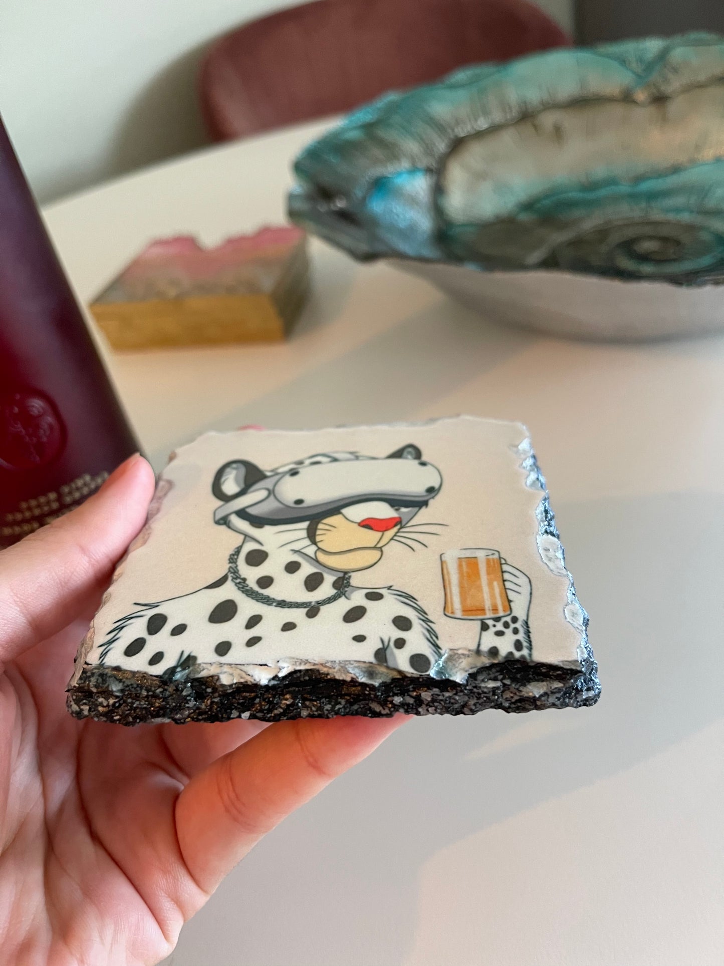 Coaster Rock Slate w/ Picture