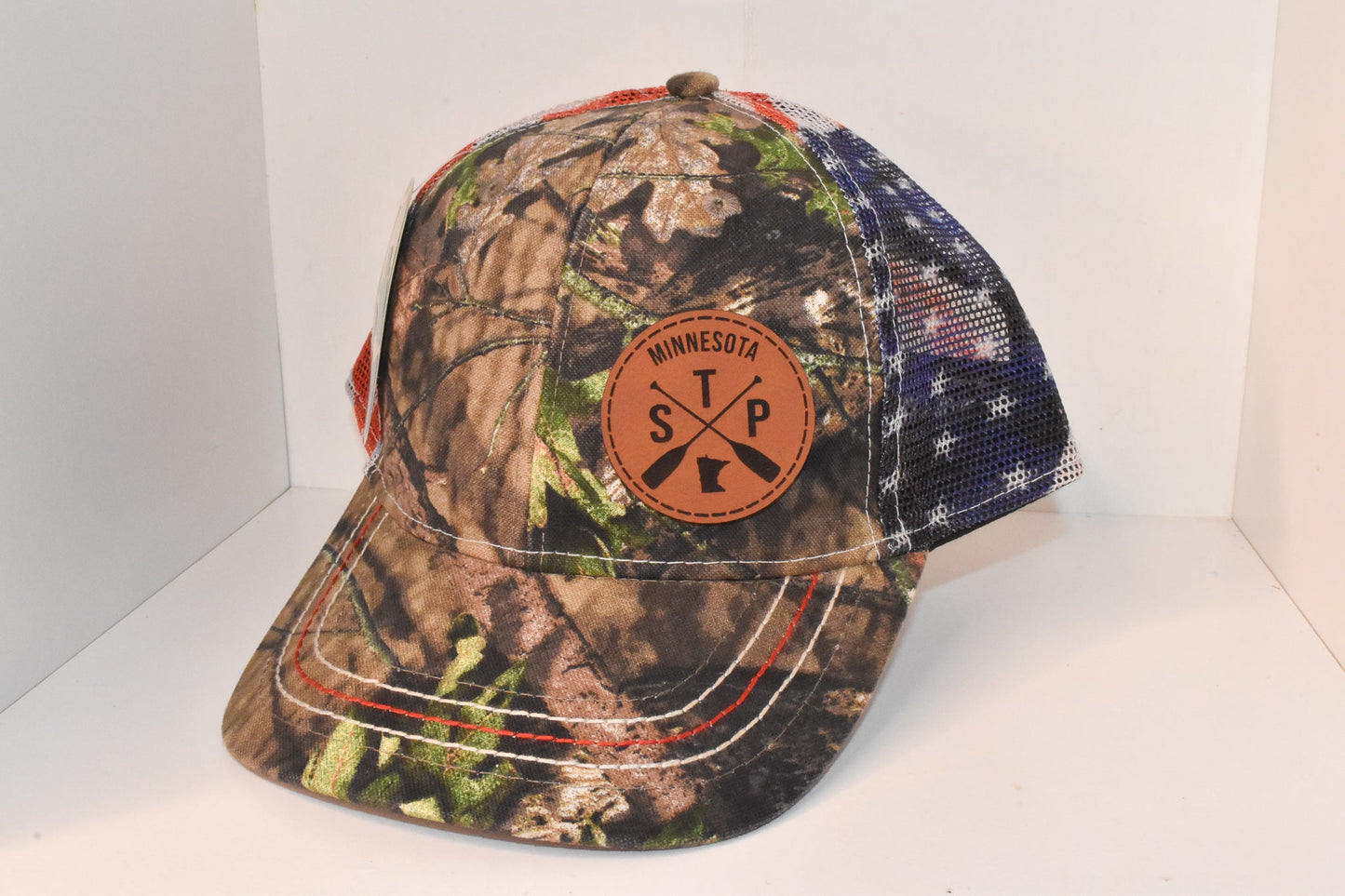 STP Minnesota Leather Patch Hat