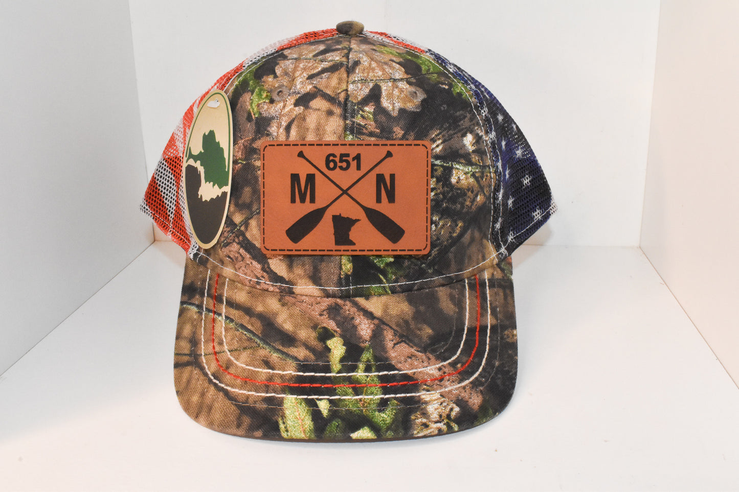 651 MN Leather Patch Hat