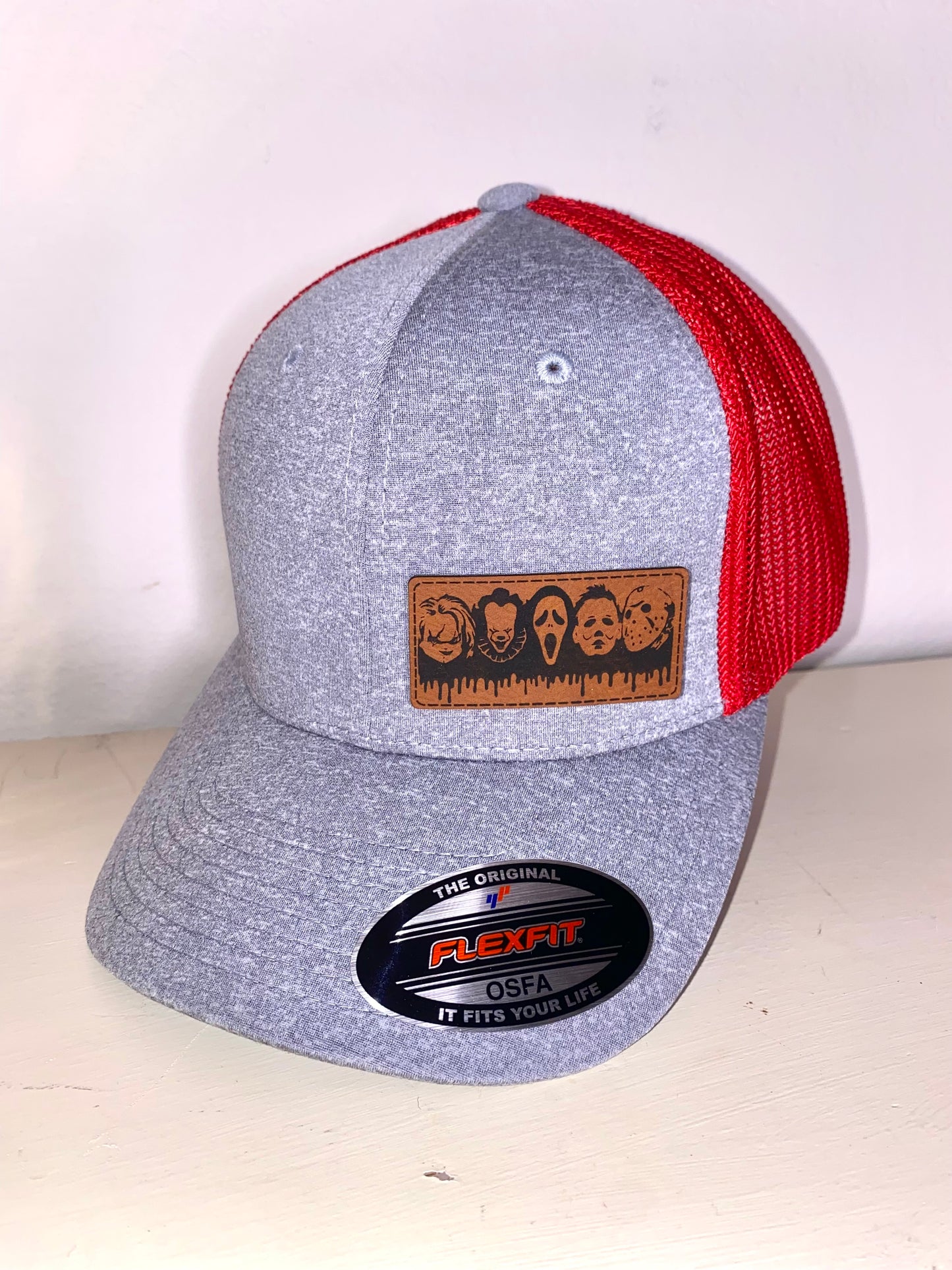 Halloween Leather Patch Hat
