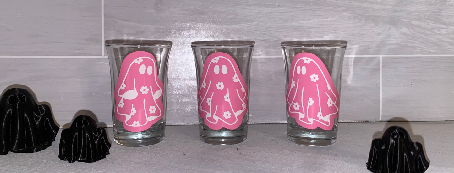 Halloween Ghost Shot Glasses (3 pack)