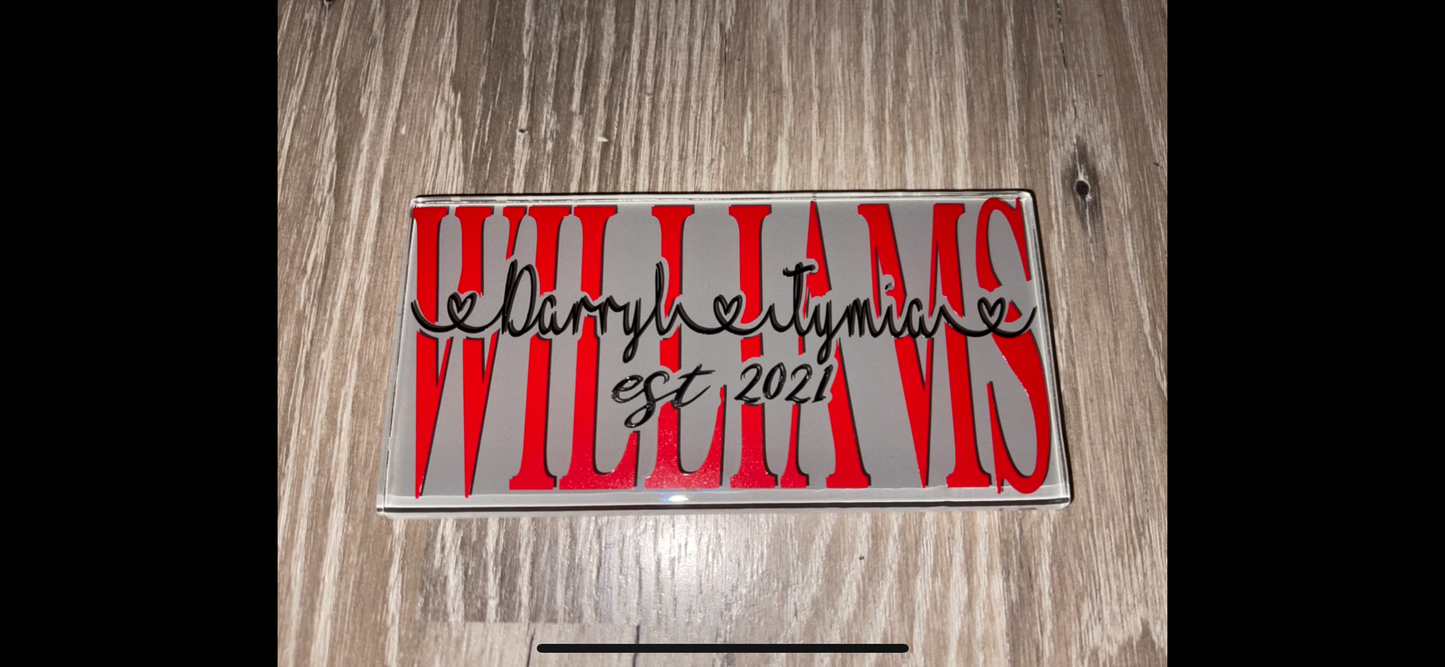 3" x 6" Completely Custom Tile