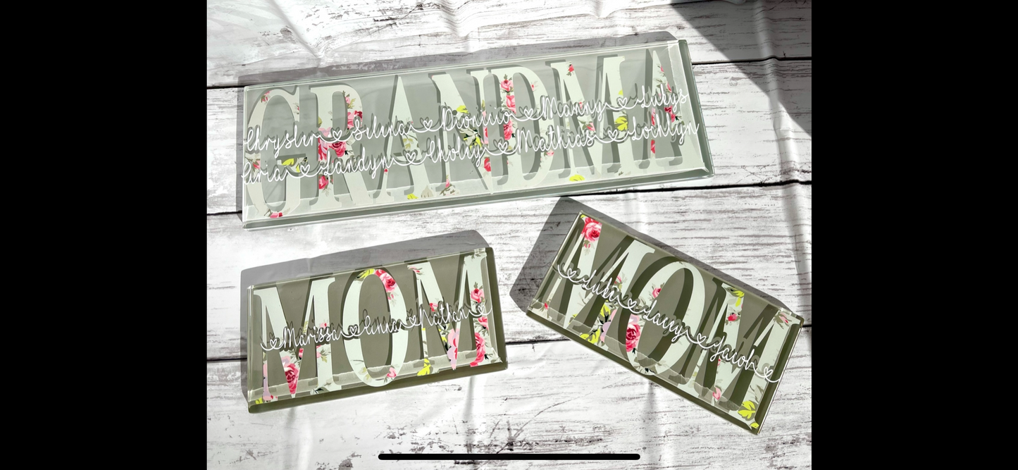Large Custom Mother's Day Tile