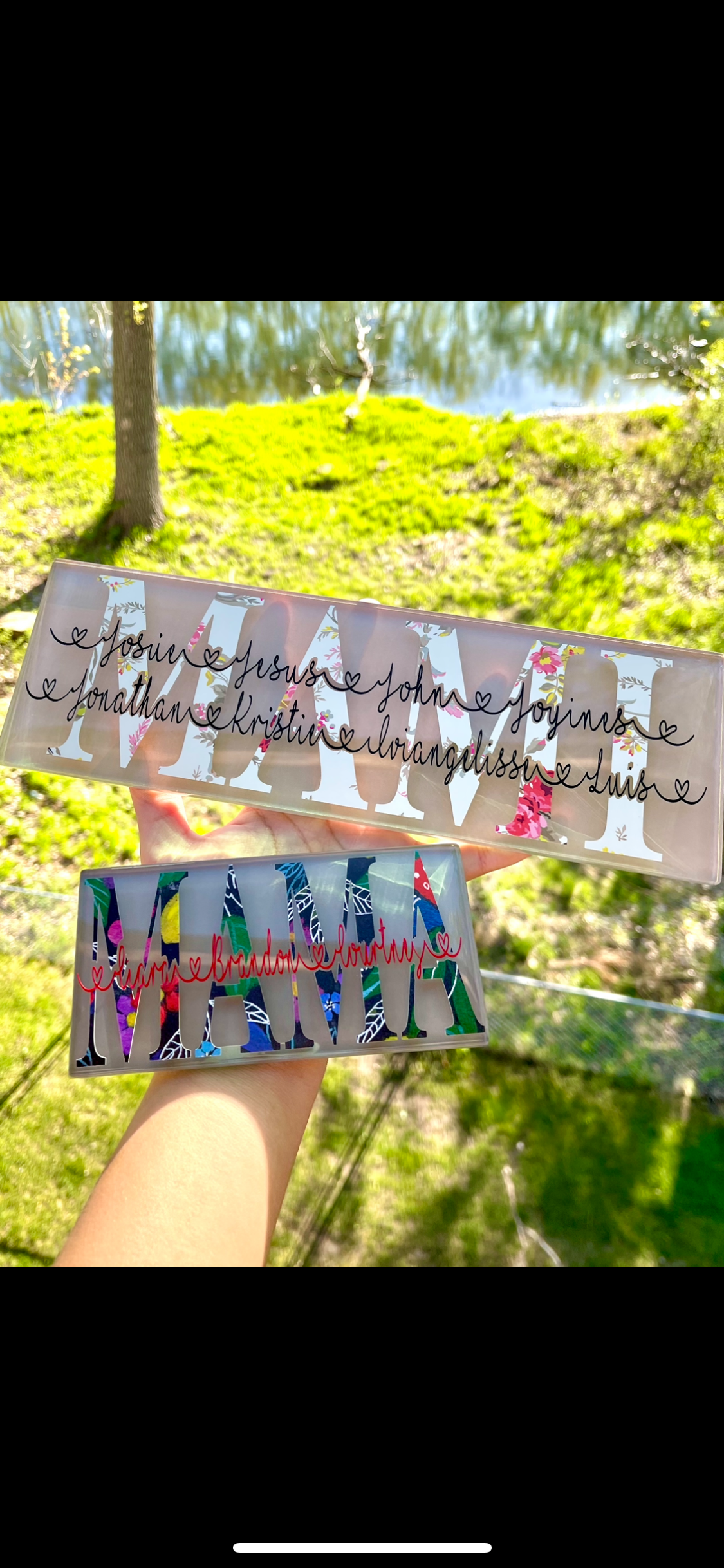 Large Custom Mother's Day Tile
