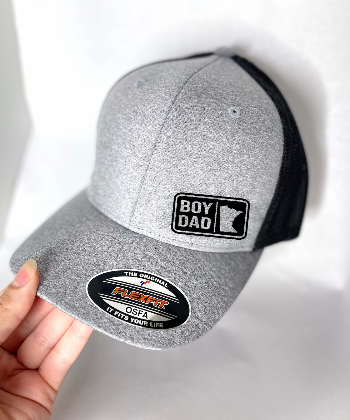 Black Design Boy/Girl Dad Minnesota Hat