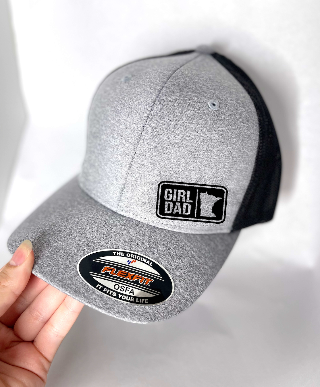 Black Design Boy/Girl Dad Minnesota Hat