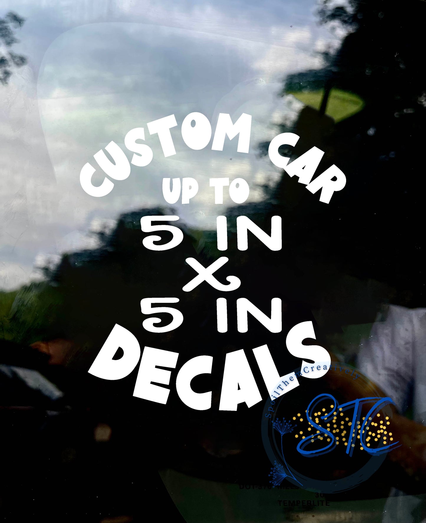 Custom Vinyl Decal (up to 5"x5")