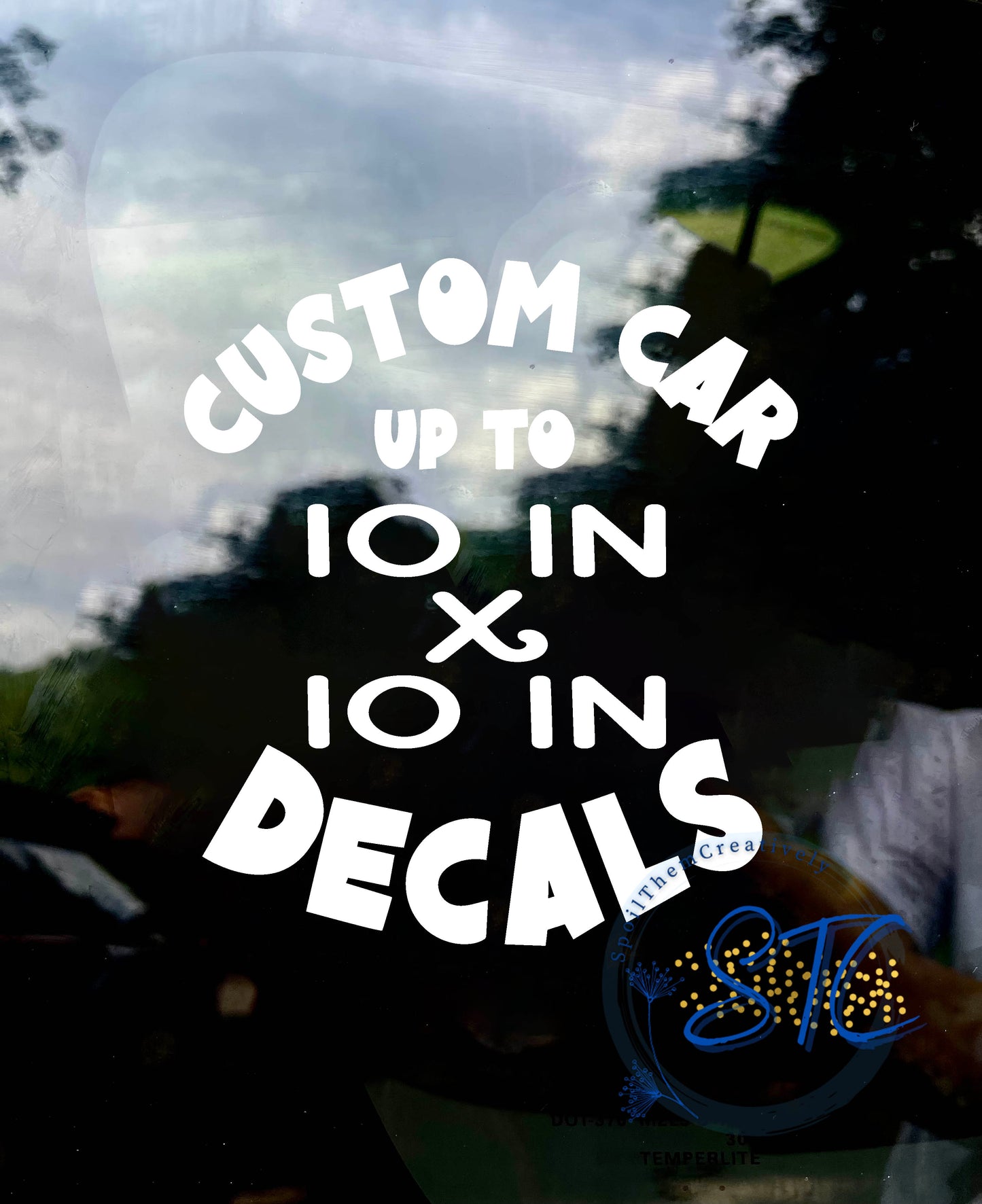 Custom Vinyl Decal (up to 10"x10")