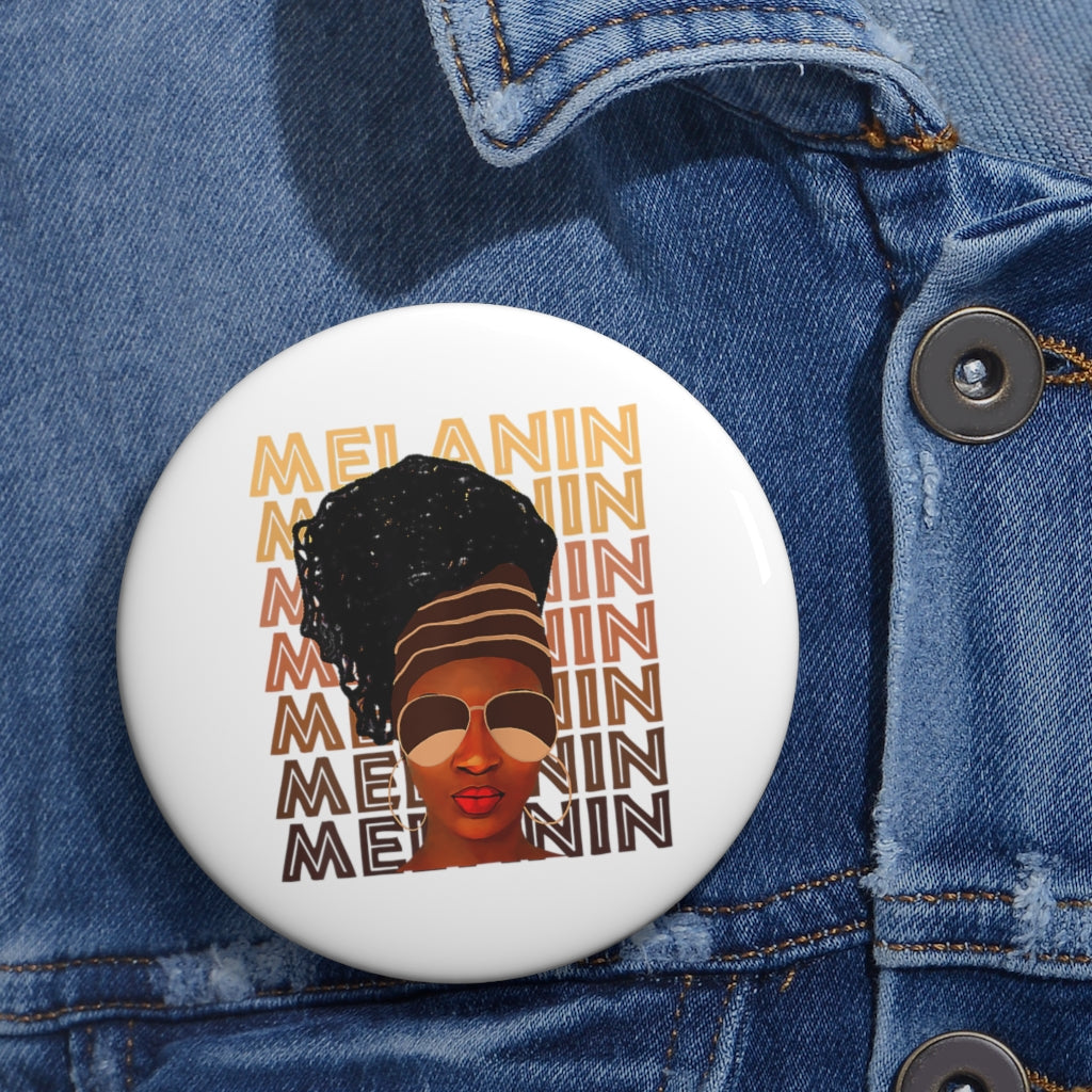 Melanin Pin Buttons