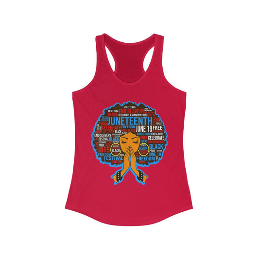 Juneteenth Women's Racerback Tank Top