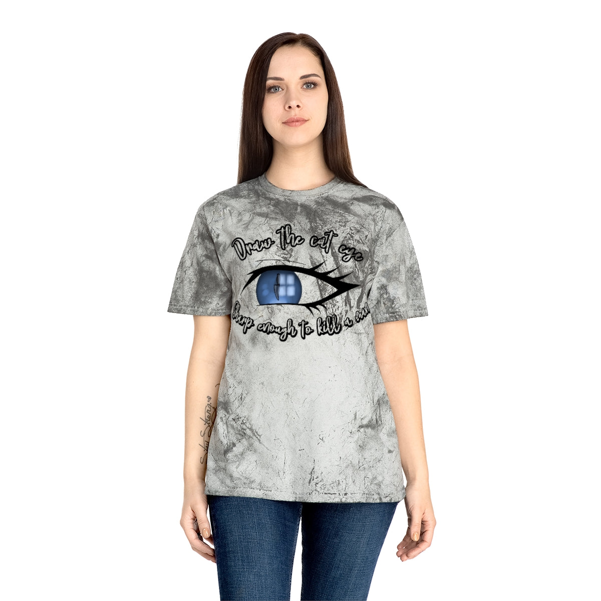 Taylor Swift Lyrics T-Shirt | Midnight Shirt | Draw the cat eye sharp enough | Swifties Shirt | Eras Tour Shirt