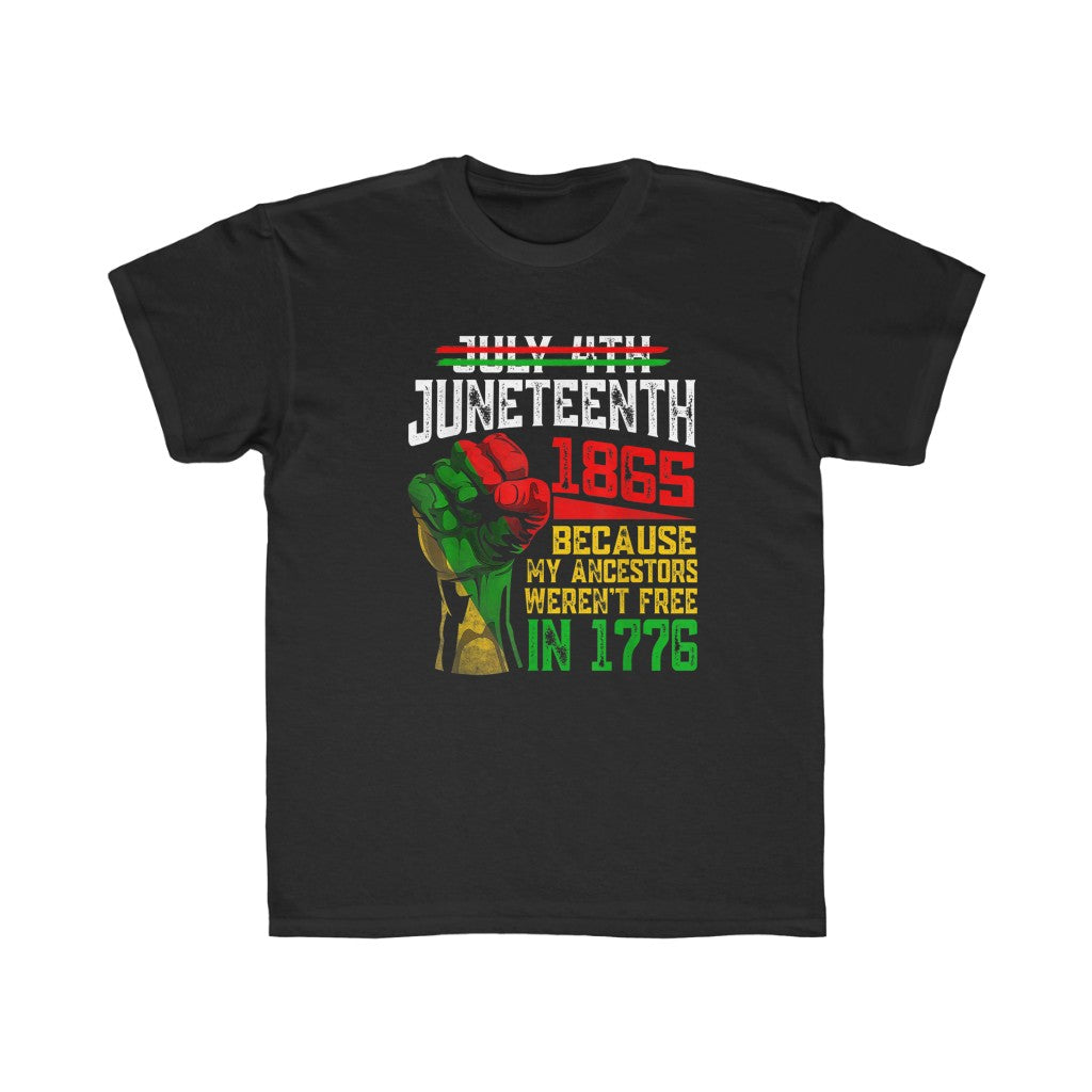 Juneteenth Kids Regular Fit Tee
