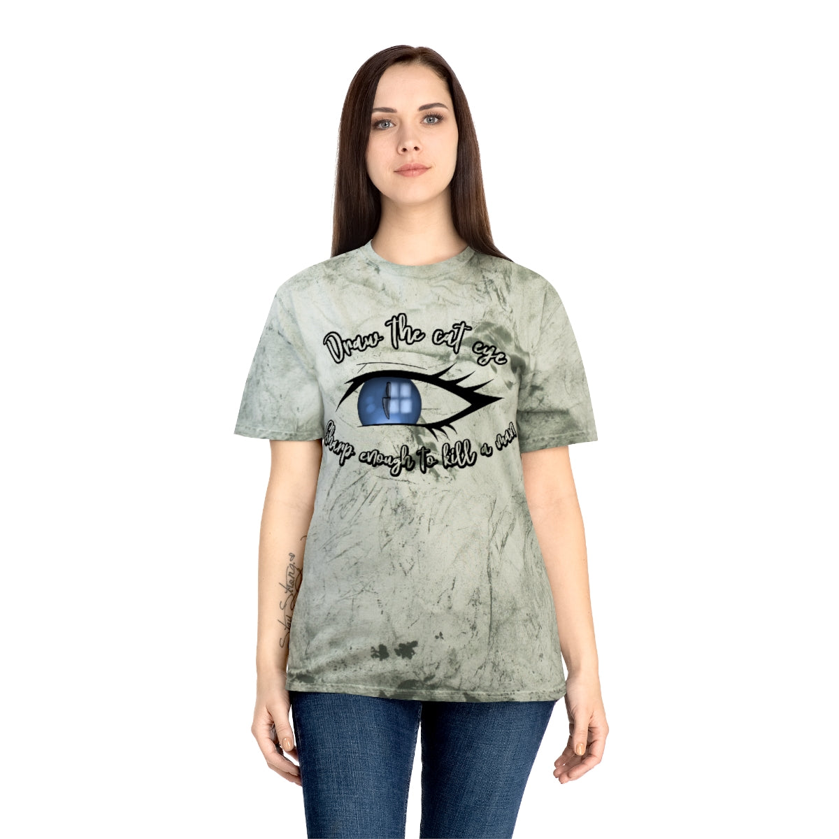 Taylor Swift Lyrics T-Shirt | Midnight Shirt | Draw the cat eye sharp enough | Swifties Shirt | Eras Tour Shirt