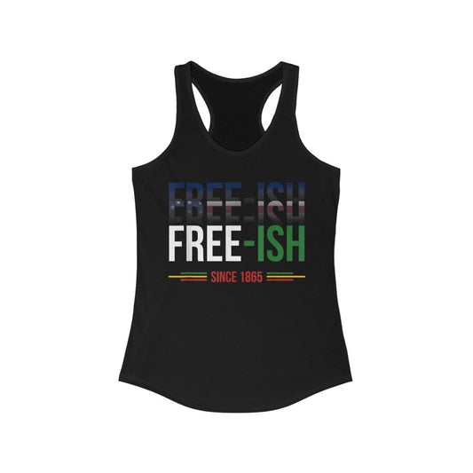 Juneteenth Women's Racerback Tank Top | Free-ish Design