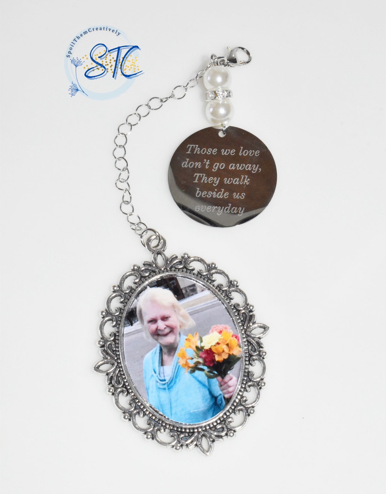 Memorial Graduation Photo Cap Tassel Charm